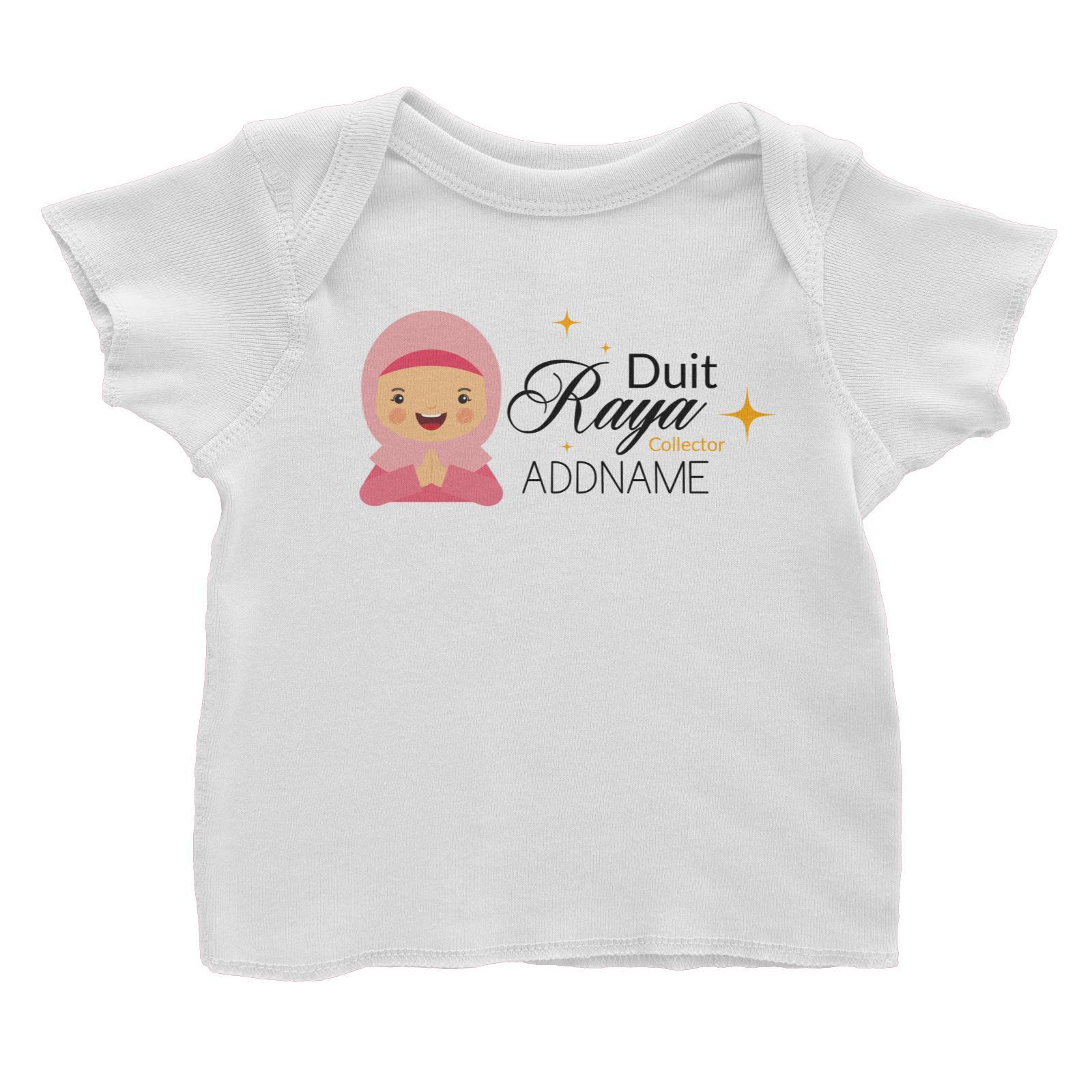 Duit Raya Collector Lady Baby T-Shirt  Personalizable Designs Sweet Character