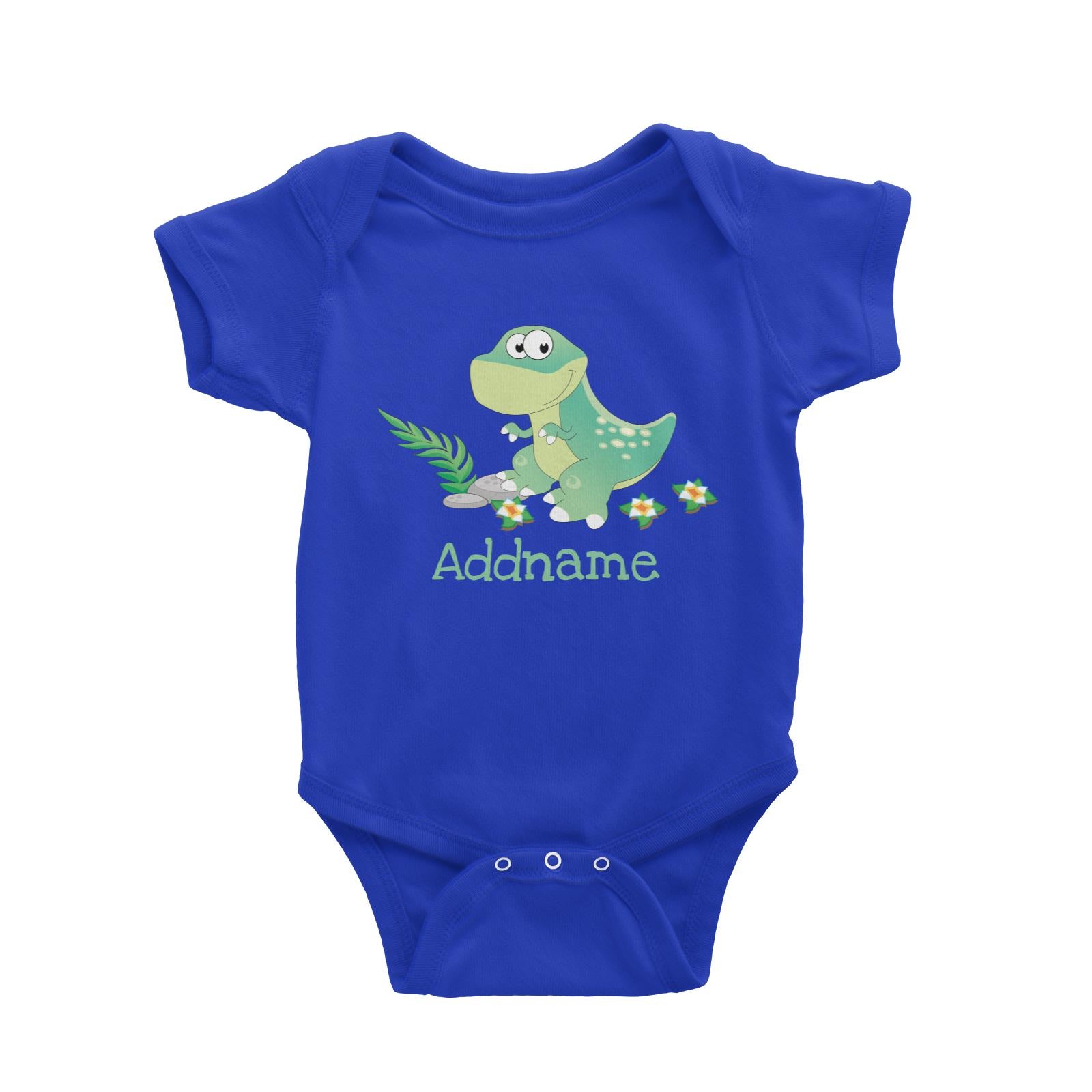 Dinosaurs T Rex Addname Baby Romper