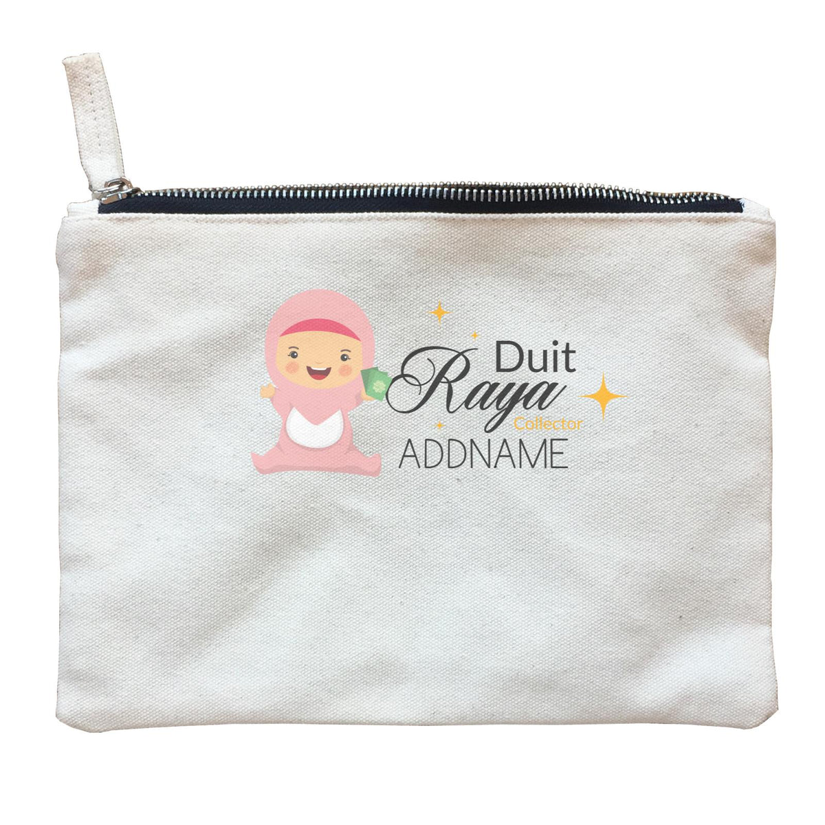 Duit Raya Collector Baby Girl Zipper Pouch