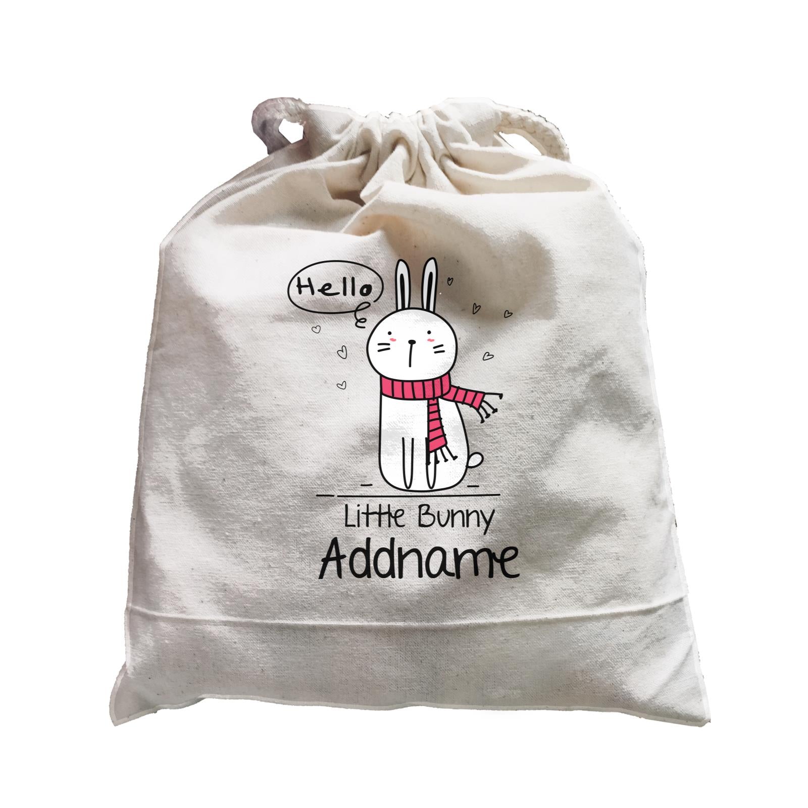 Cute Animals And Friends Series Hello Little Bunny Addname Satchel