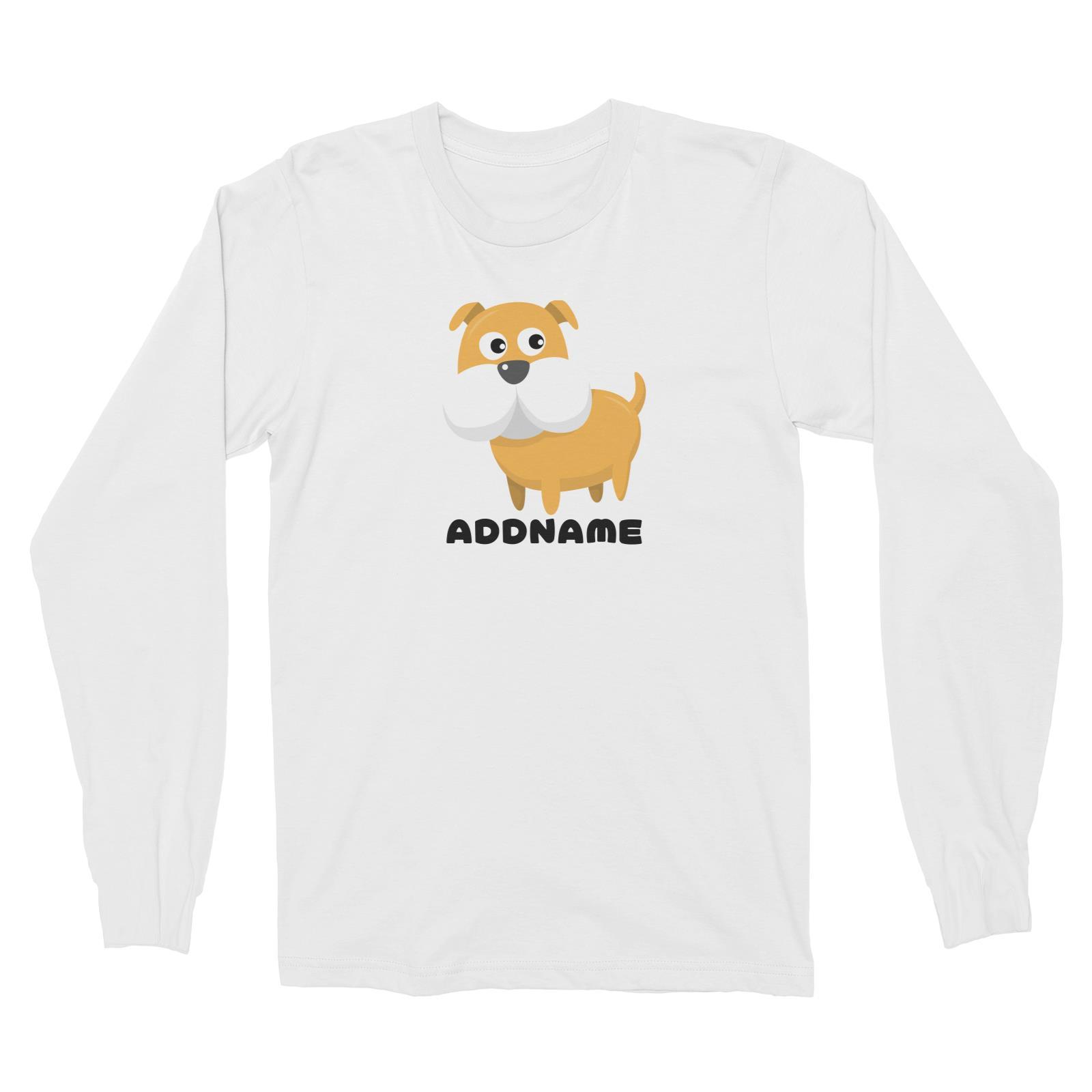 Farm Dog Addname Long Sleeve Unisex T-Shirt