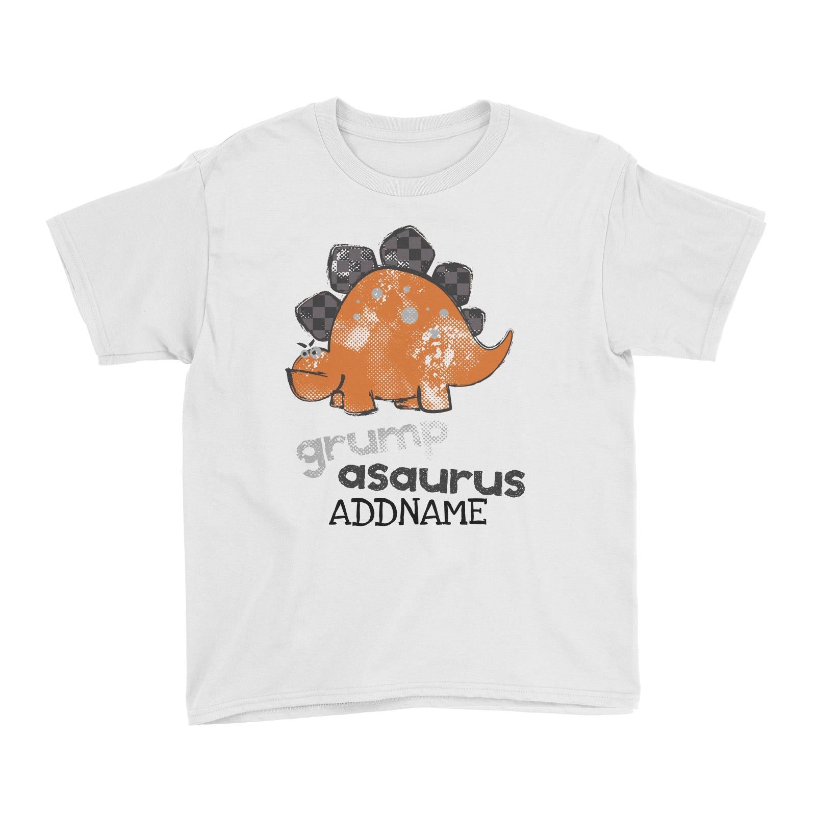 Grumpasaurus Dinosaur Addname Kid's T-Shirt
