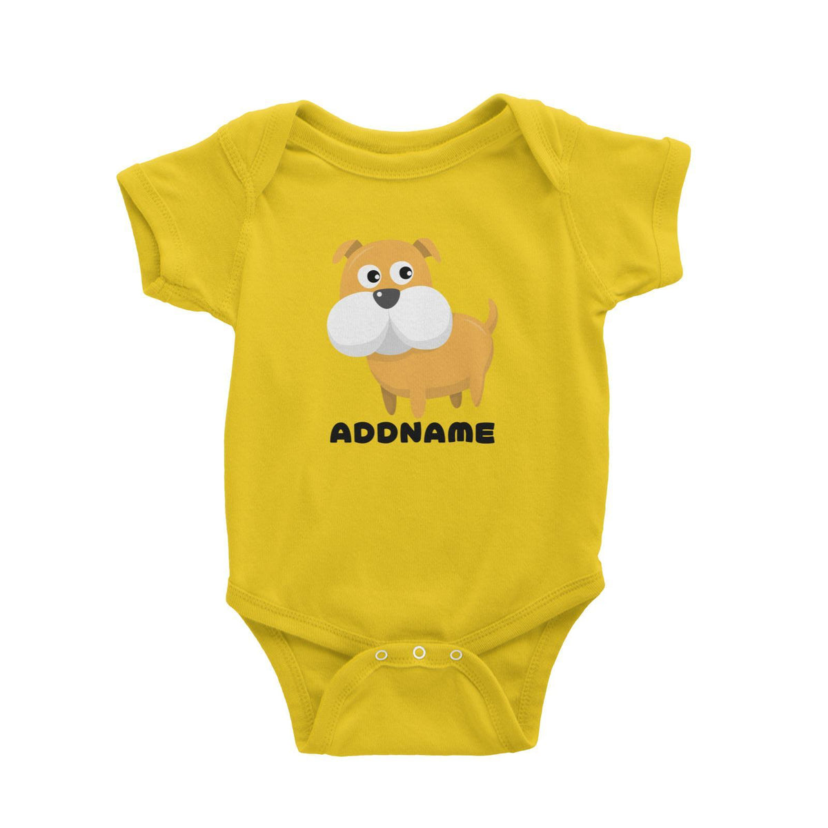Farm Dog Addname Baby Romper