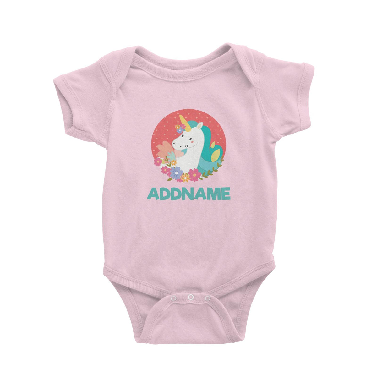 Fabulous Unicorn  Baby Romper