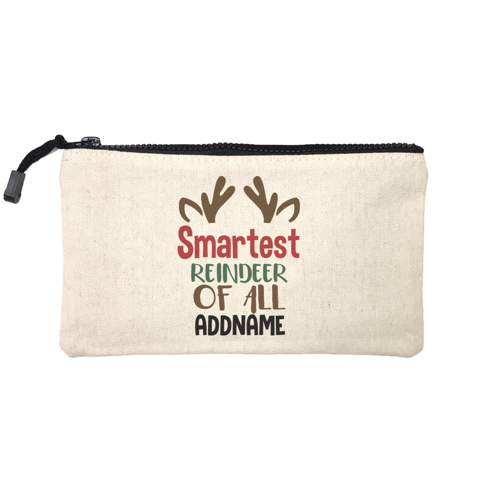 Xmas Smartest Reindeer of All Mini Accessories Stationery Pouch