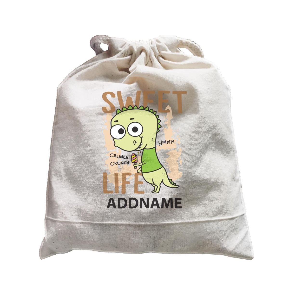 Cool Cute Dinosaur Sweet Life Addname Satchel