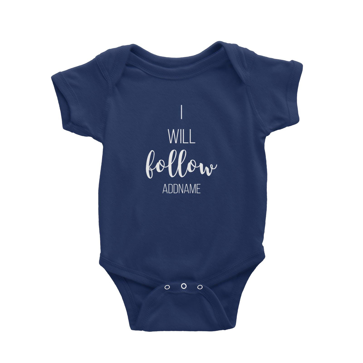 I Will Follow Baby Romper