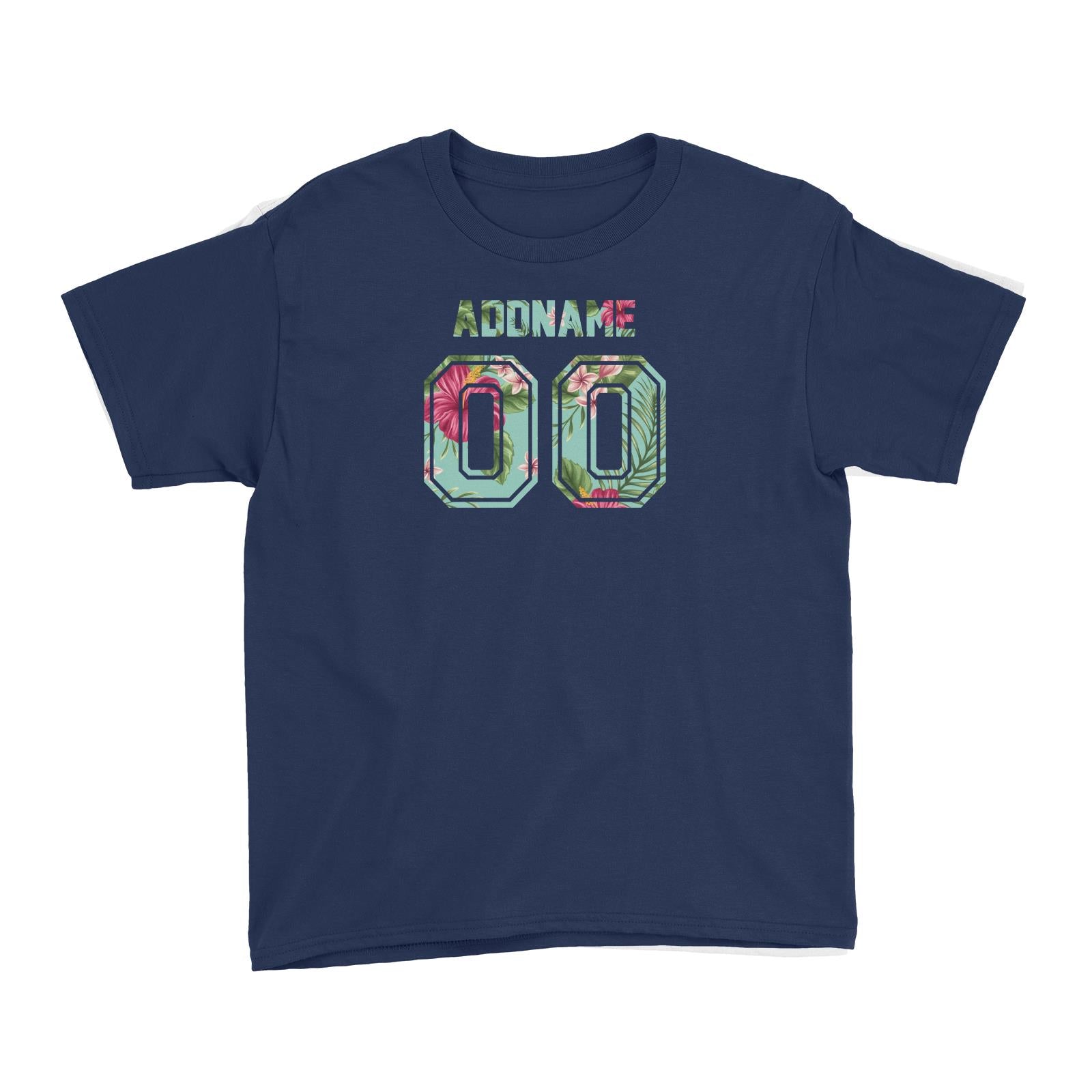 Jersey Bunga Raya Kid's T-Shirt  Personalizable Designs