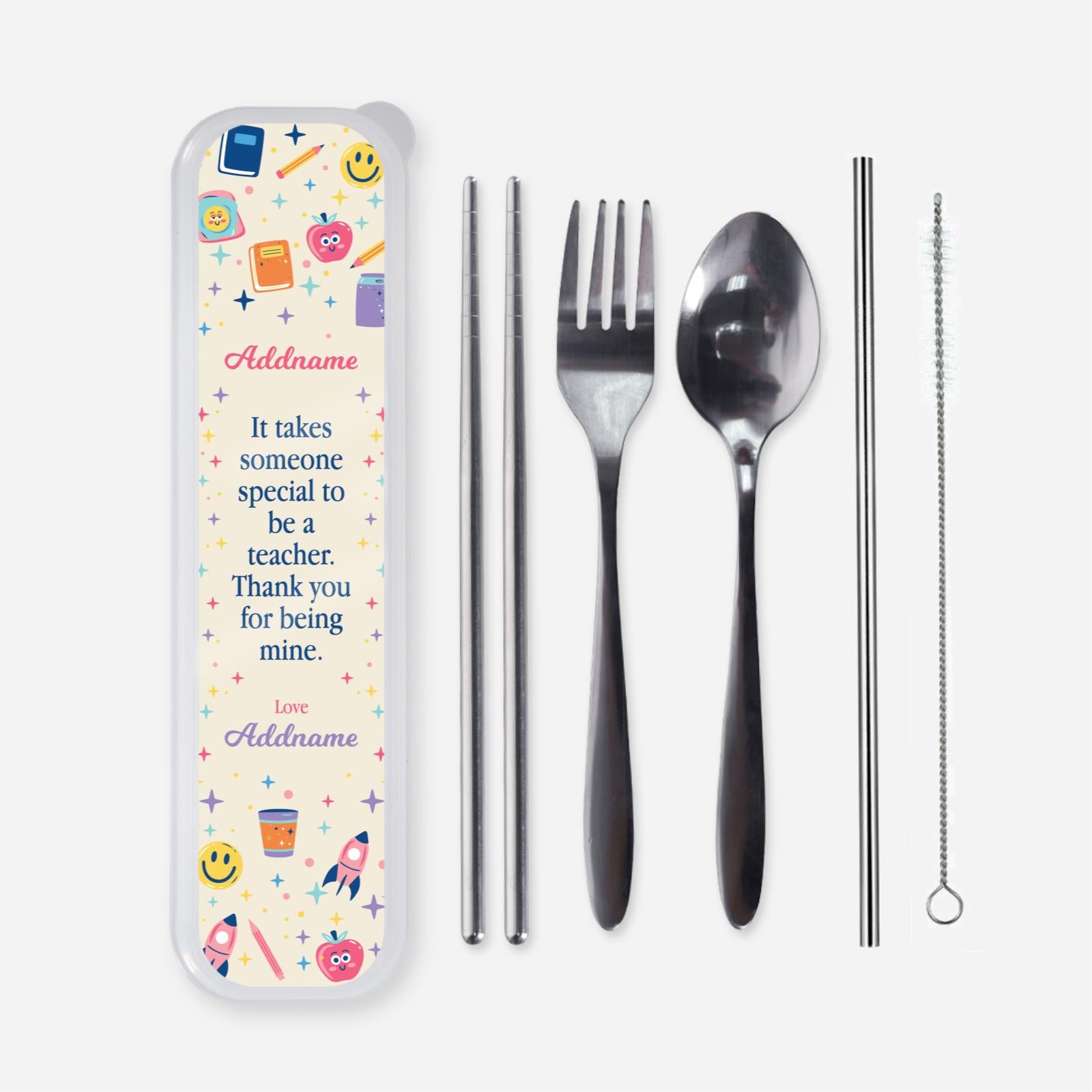 Special Teacher Quote - Cutlery