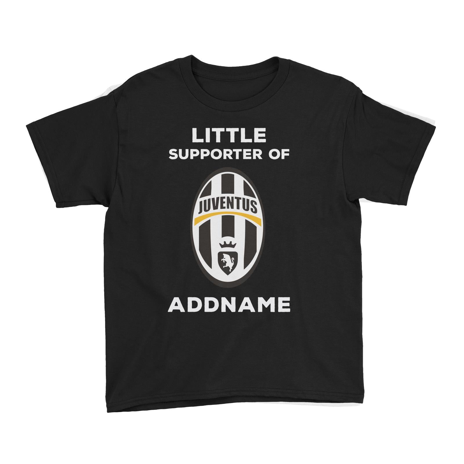 Juventus FC Little Supporter Personalizable with Name Kid's T-Shirt