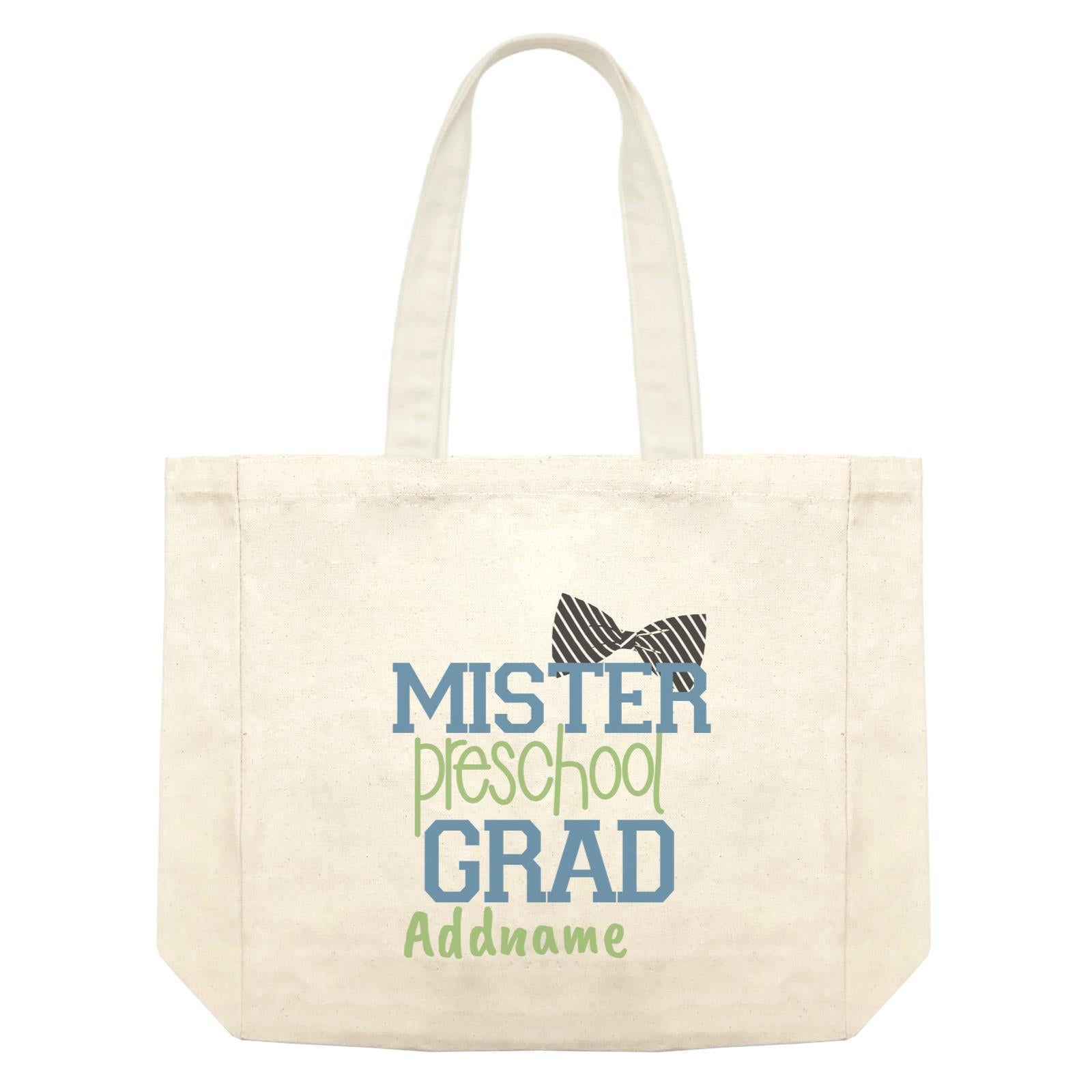 Graduation Series Mister Preschool Grad Shopping Bag