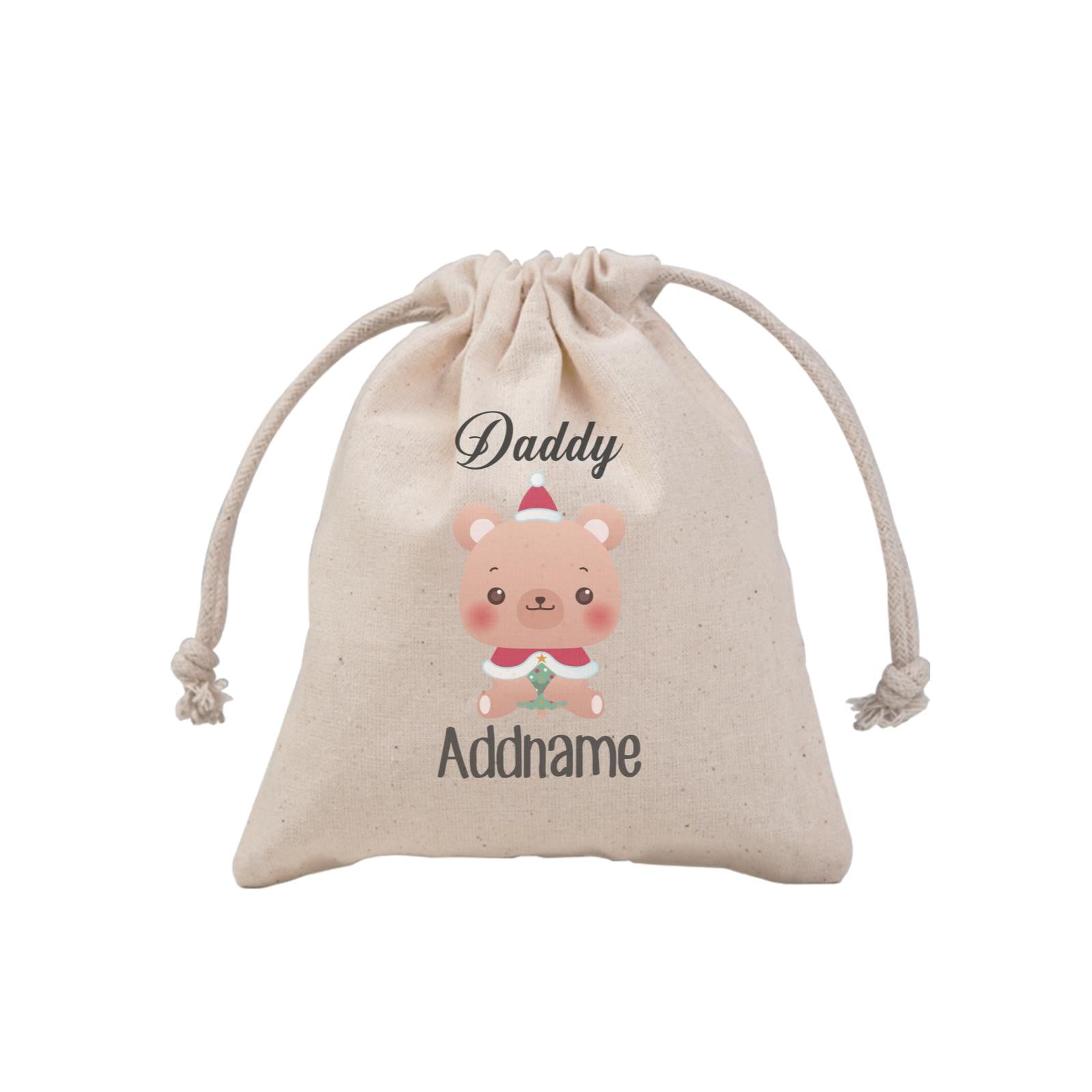 Christmas Cute Animal Series Daddy Bear MP Mini Pouch