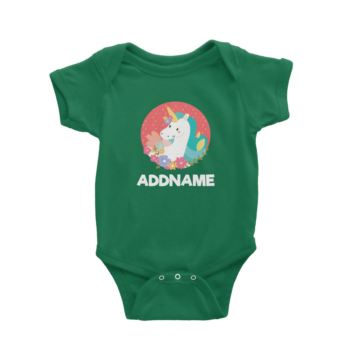 Fabulous Unicorn  Baby Romper
