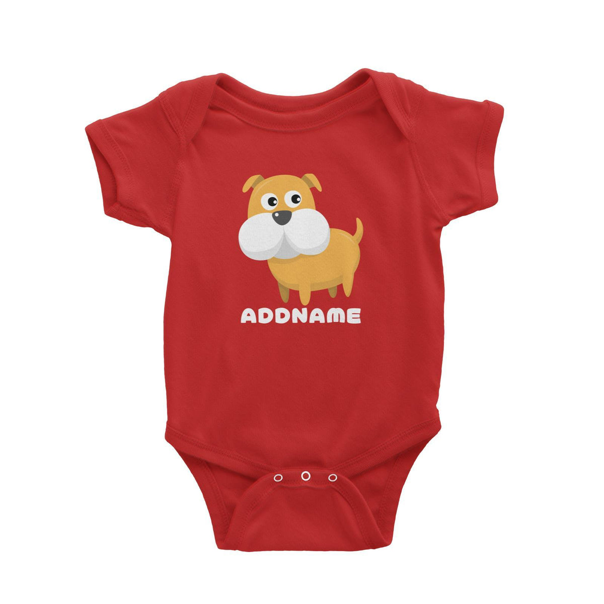 Farm Dog Addname Baby Romper