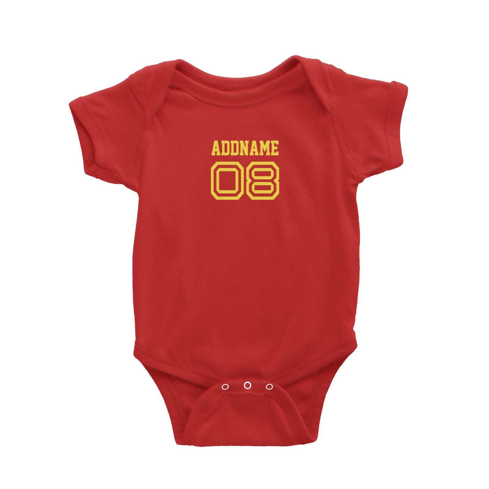 Name Number Family Addname Baby Romper