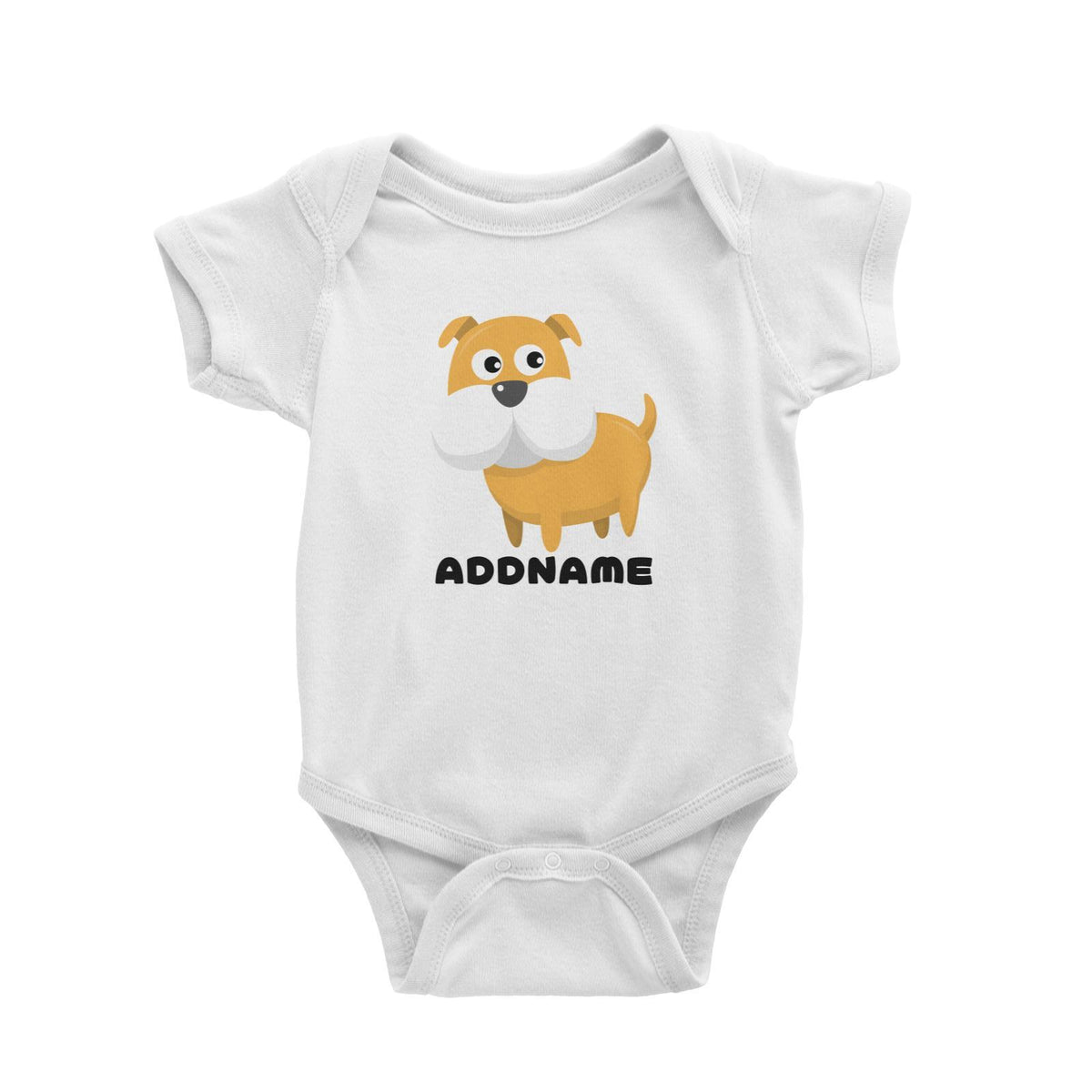 Farm Dog Addname Baby Romper