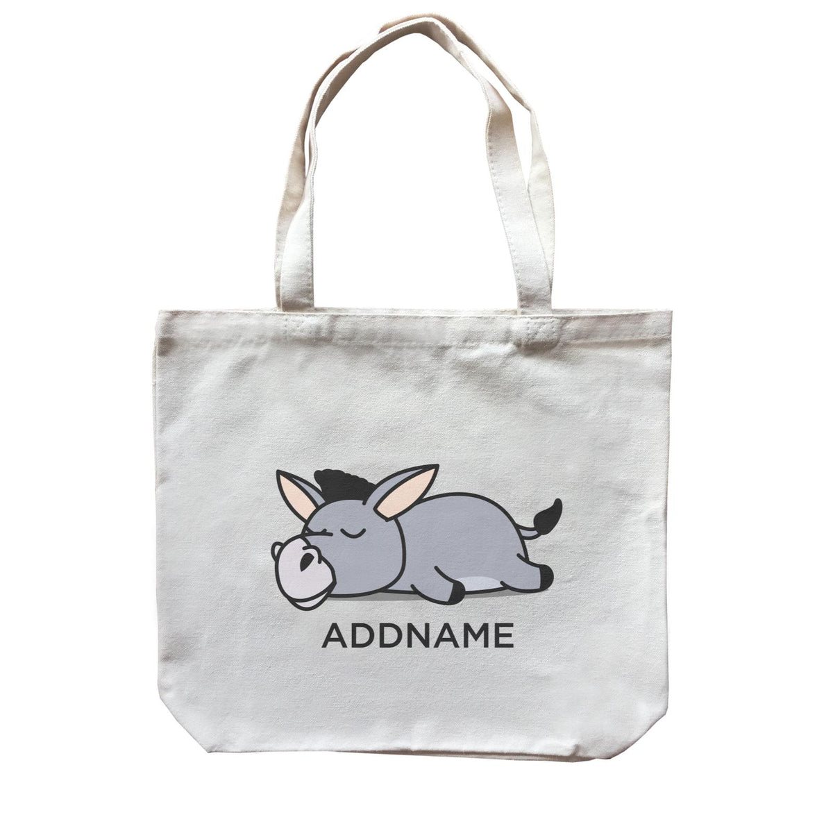 Lazy Donkey Addname Canvas Bag