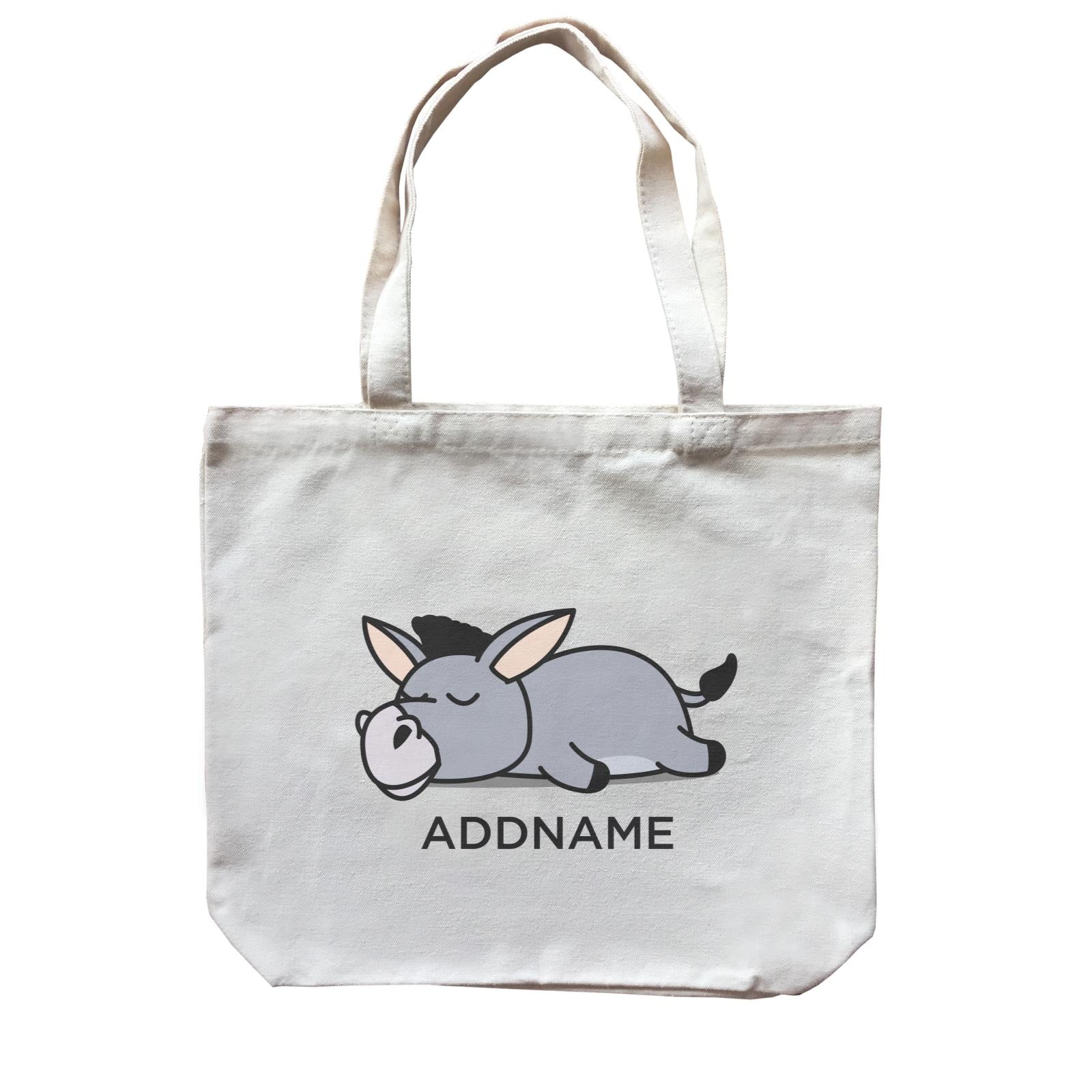 Lazy Donkey Addname Canvas Bag