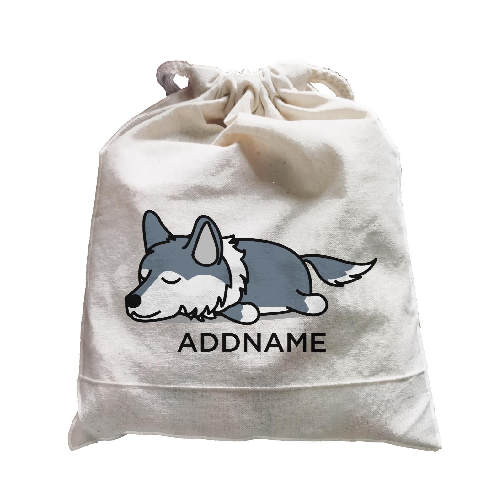 Lazy Wolf Addname Satchel