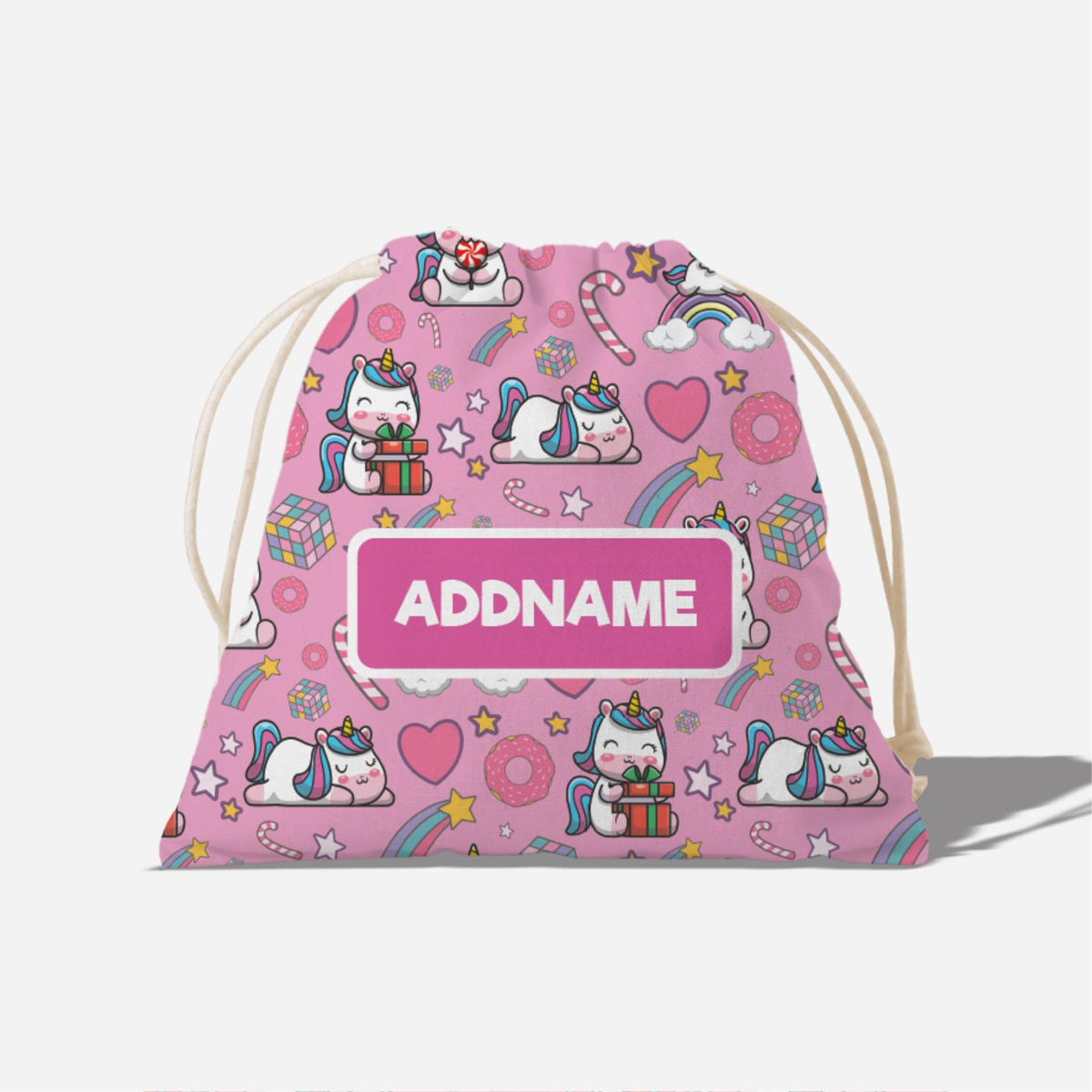 Adopt A Plushie Full Print Satchel - Sweet Unicorn