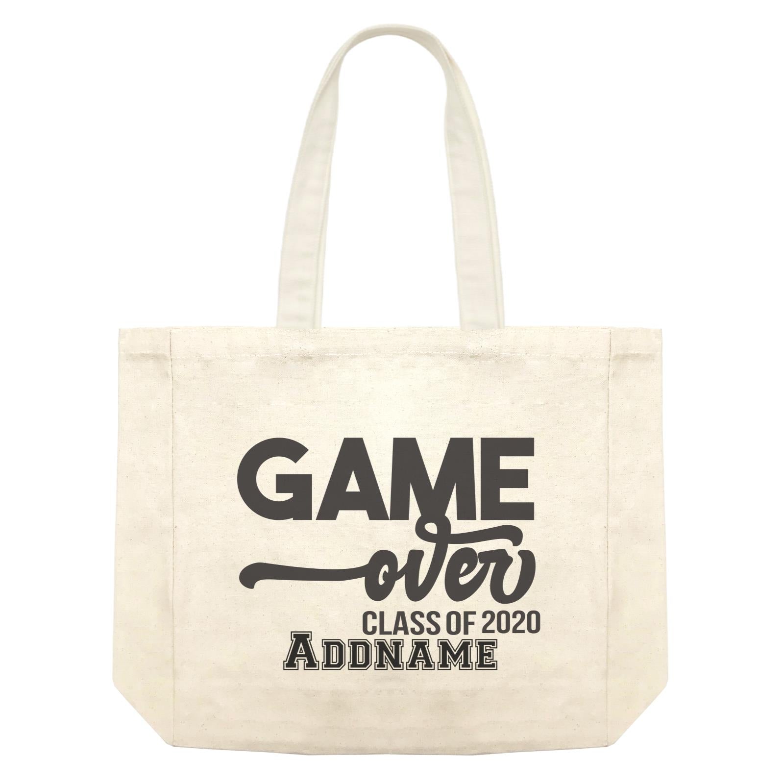 Graduation Series Game Over Shopping Bag