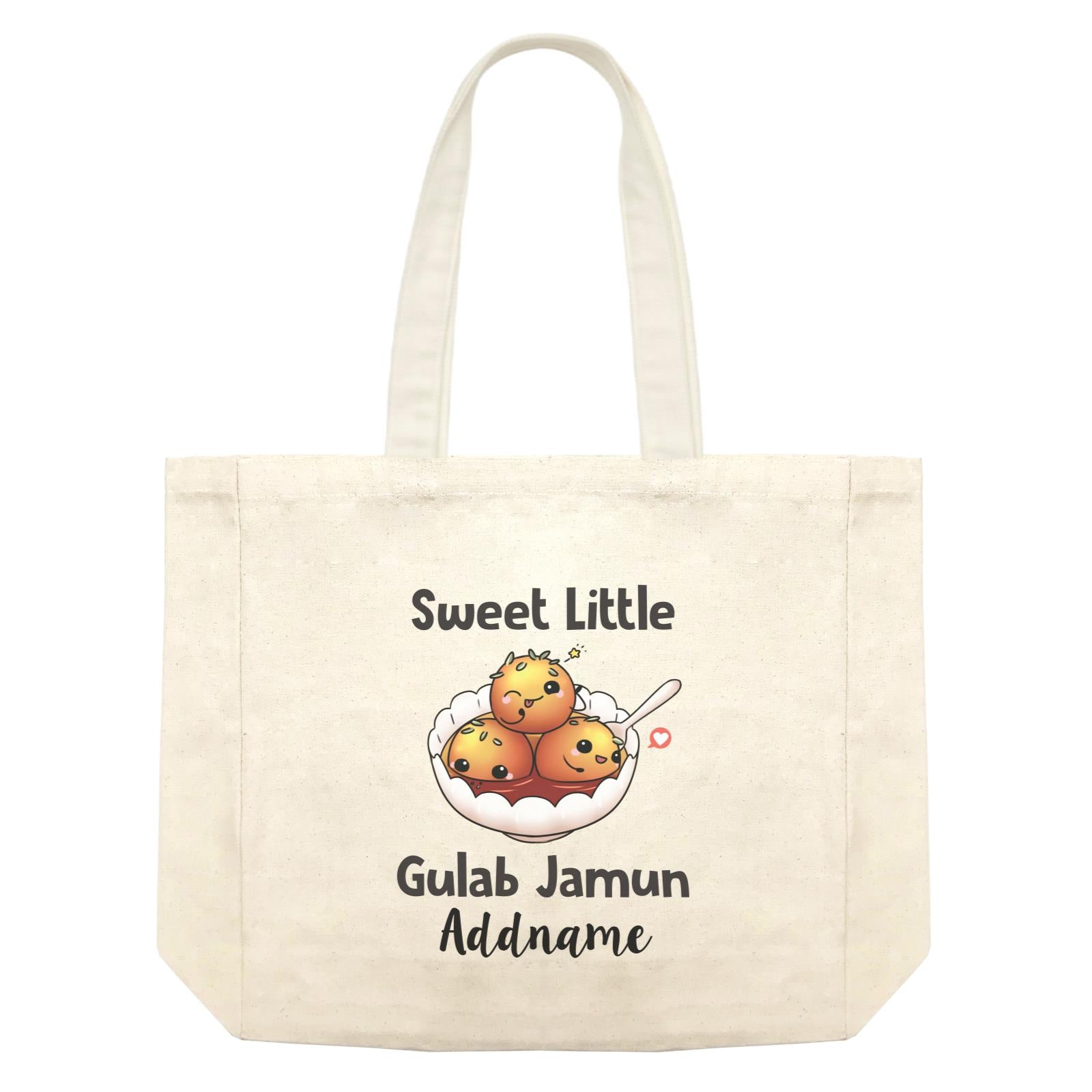 Deepavali Cute Sweet Little Gulab Jamun Addname Shopping Bag