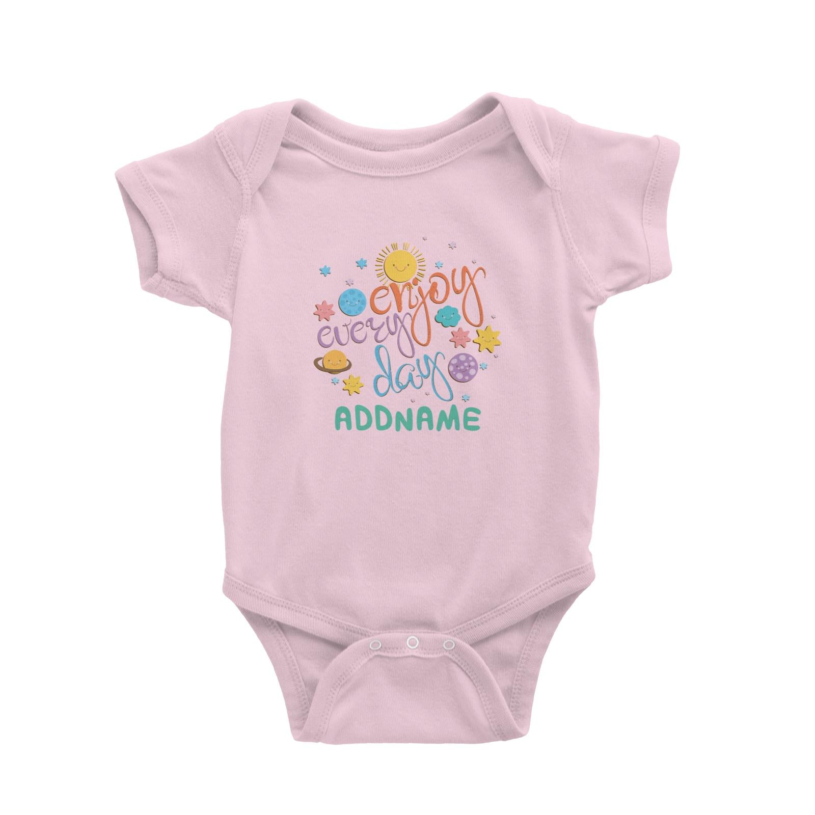 Children's Day Gift Series Enjoy Every Day Space Addname Baby Romper