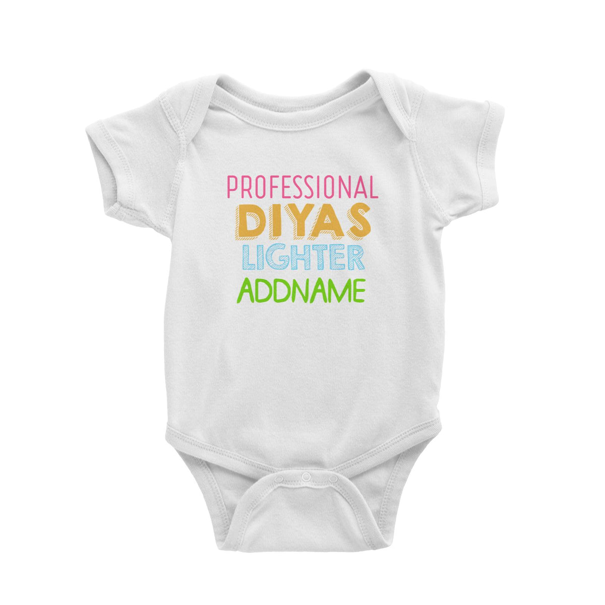 Professional Diyas Lighter Addname Baby Romper
