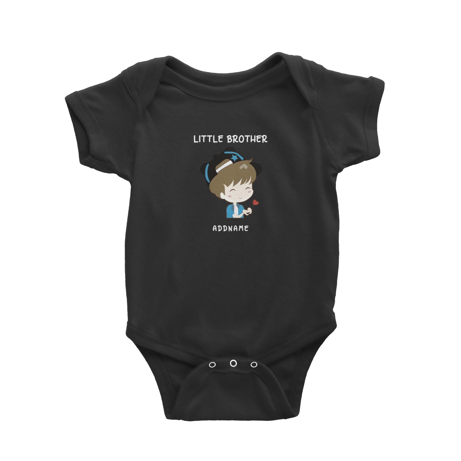 My Lovely Family Series Little Brother Addname Baby Romper