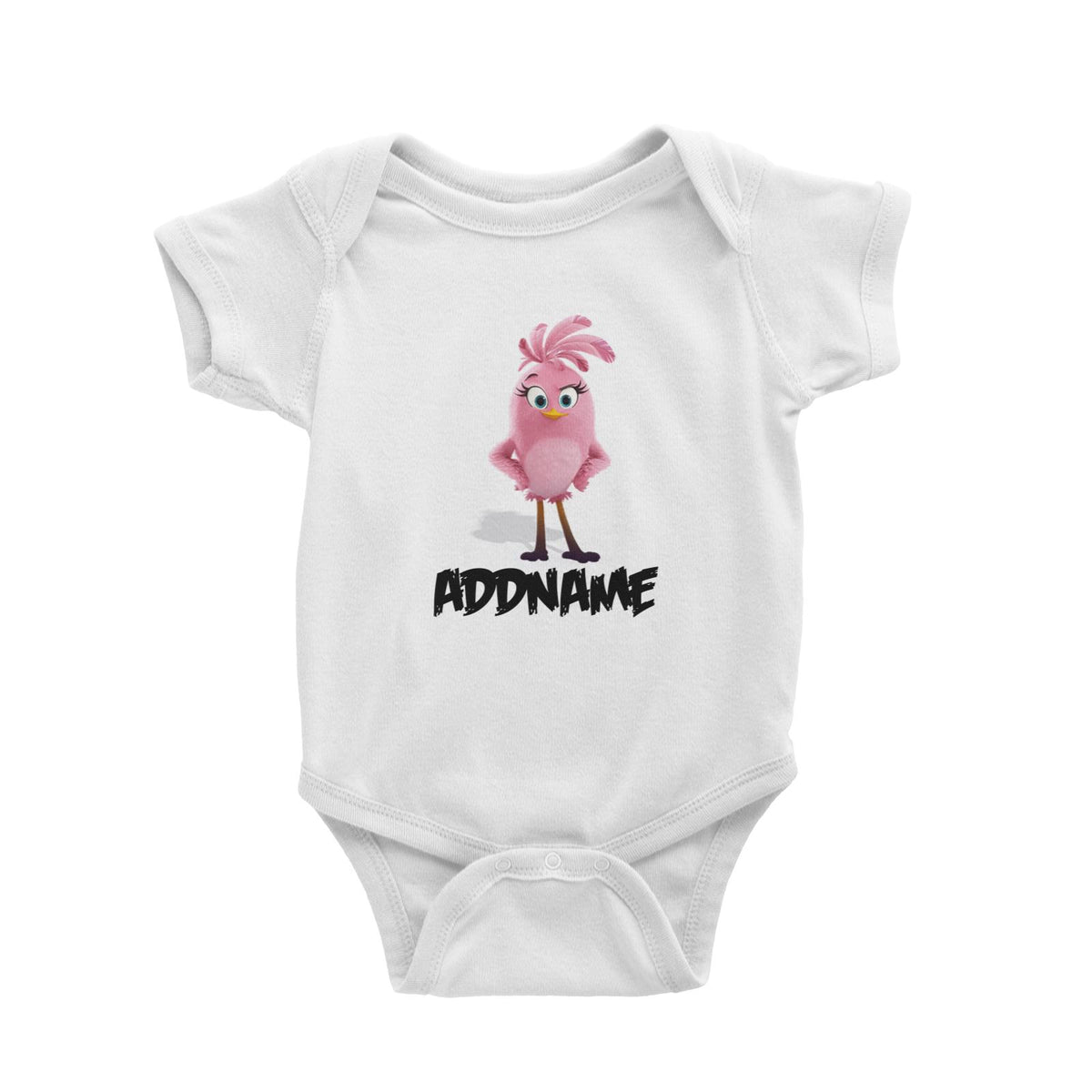 Angry Bird Stella Addname Baby Romper