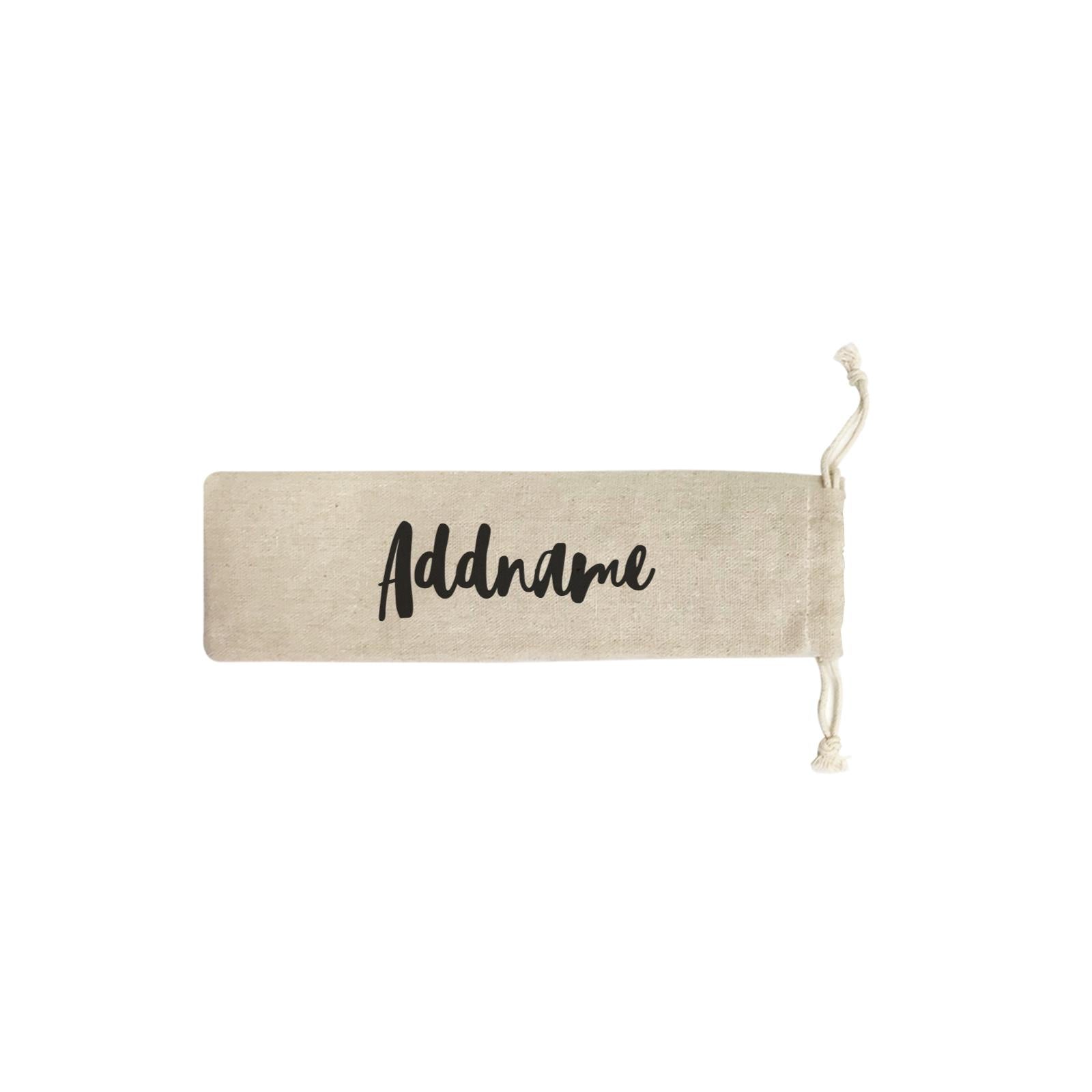 Basic Straw Blacktear Addname SB Straw Pouch (No Straws included)