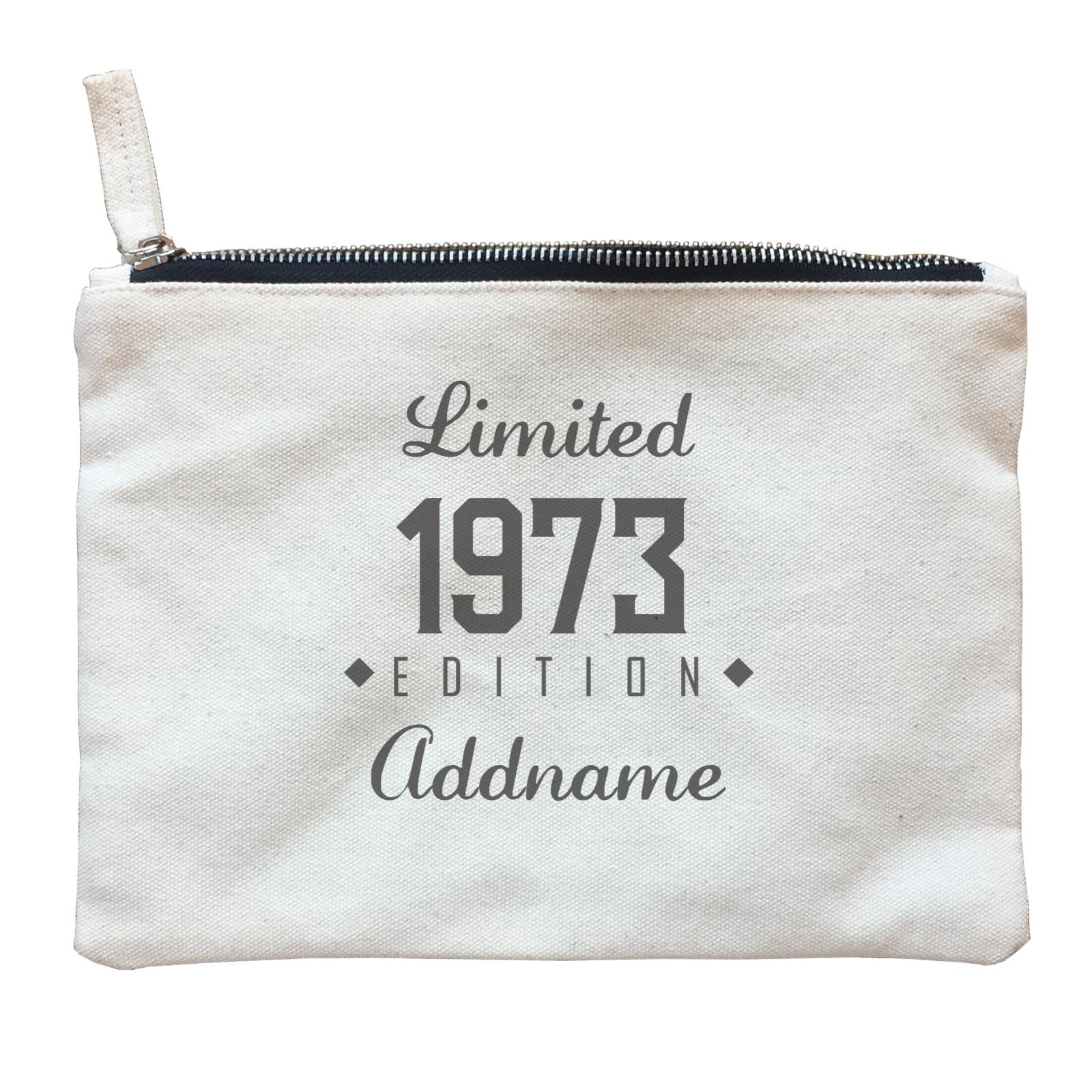 Personalize It Birthyear Limited Edition Diamond with Addname and Add Year Zipper Pouch