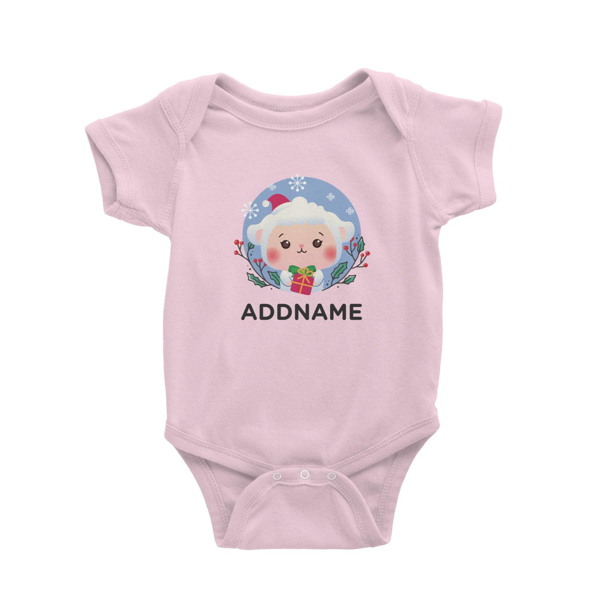 Christmas Cute Animal Series Cute Sheep Baby Romper