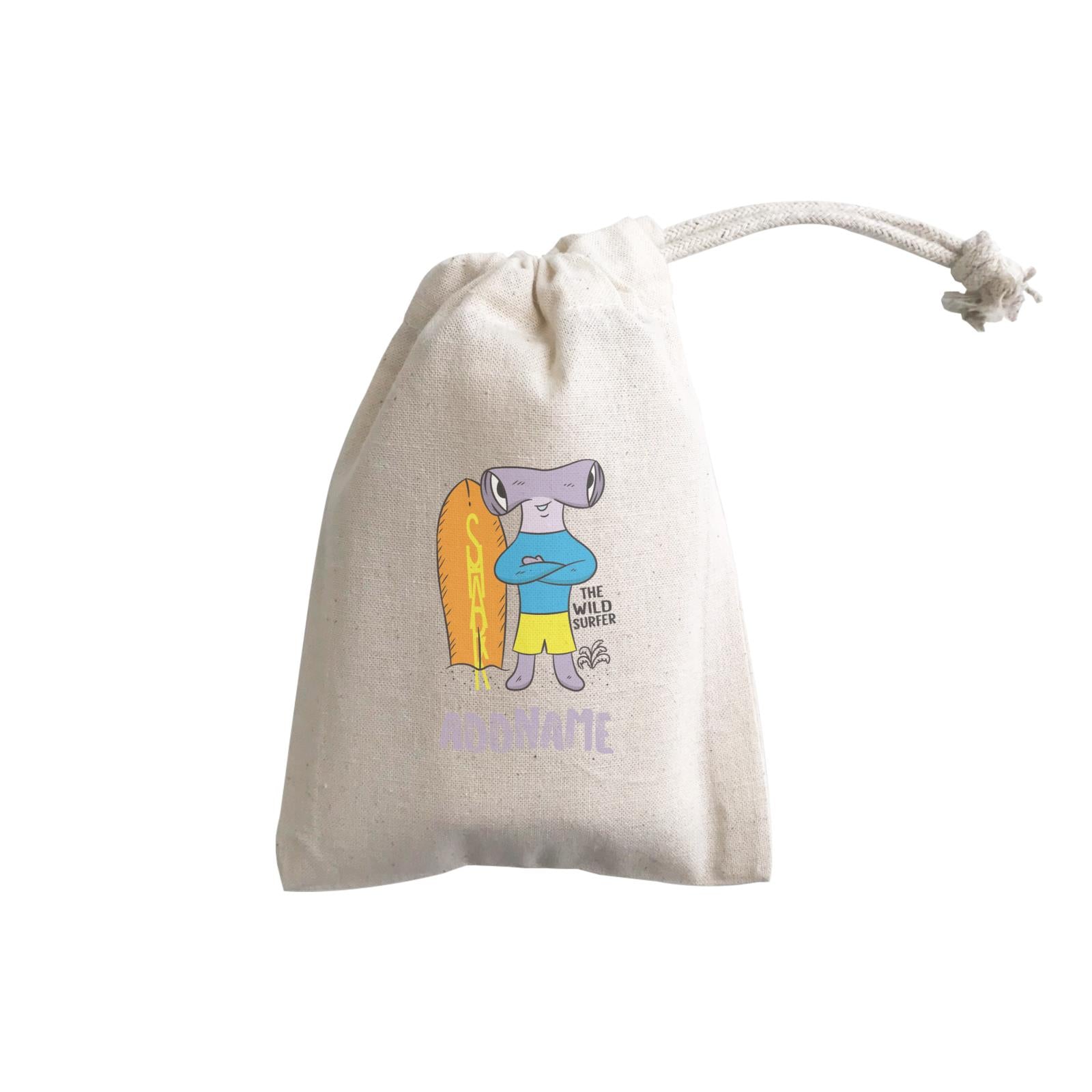 Cool Cute Sea Animals The Wild Surfer Addname GP Gift Pouch