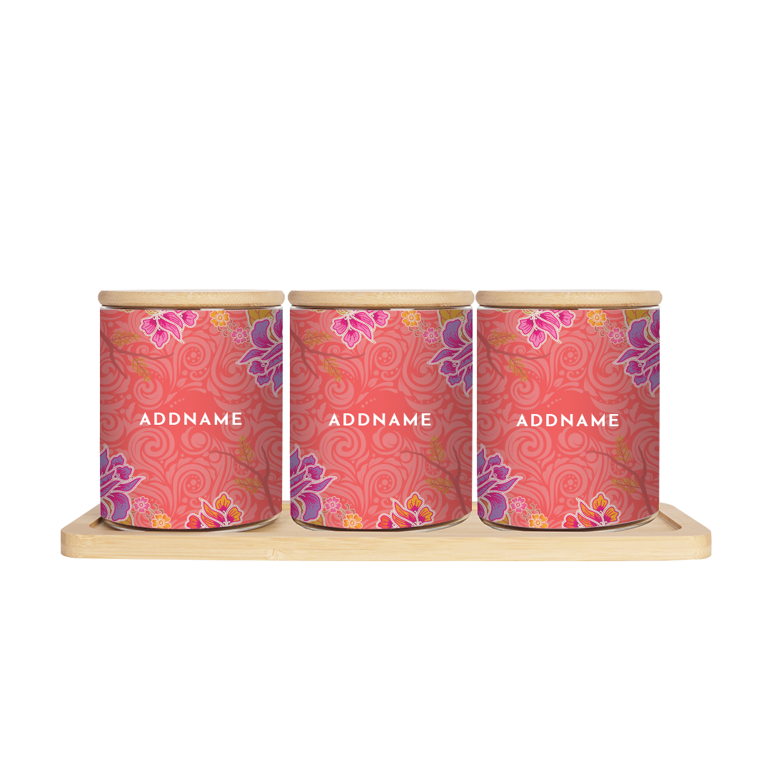 Modern Mahsuri Series - Legend Red Balang Raya Set (3 in 1)