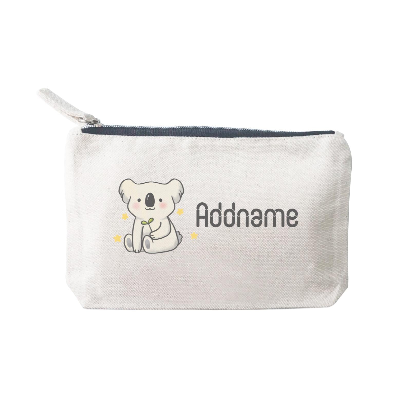 Cute Hand Drawn Style Koala Addname SP Stationery Pouch 2