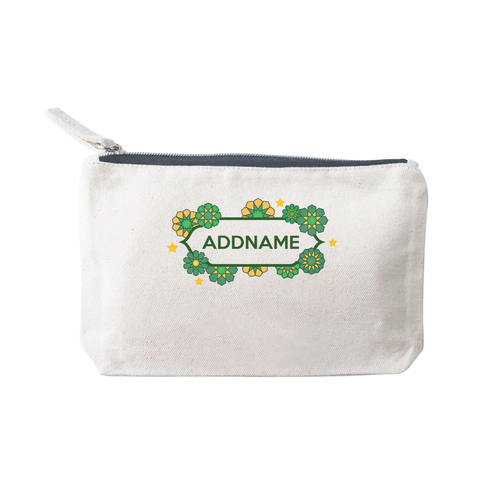 Raya Chest Islamic Geometric Pattern Addname Mini Accessories Stationery Pouch 2