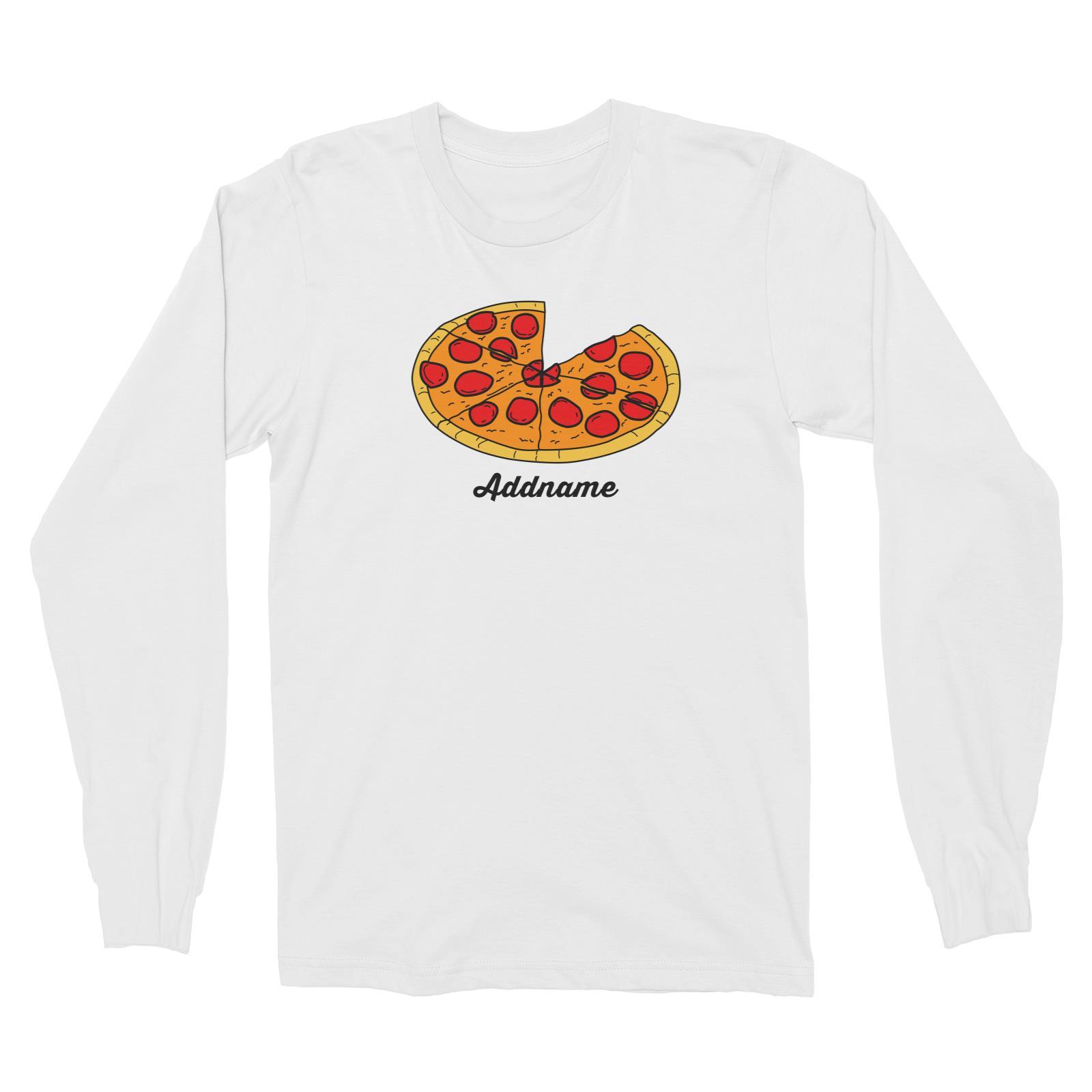 Pizza Adult Long Sleeve Unisex T-Shirt