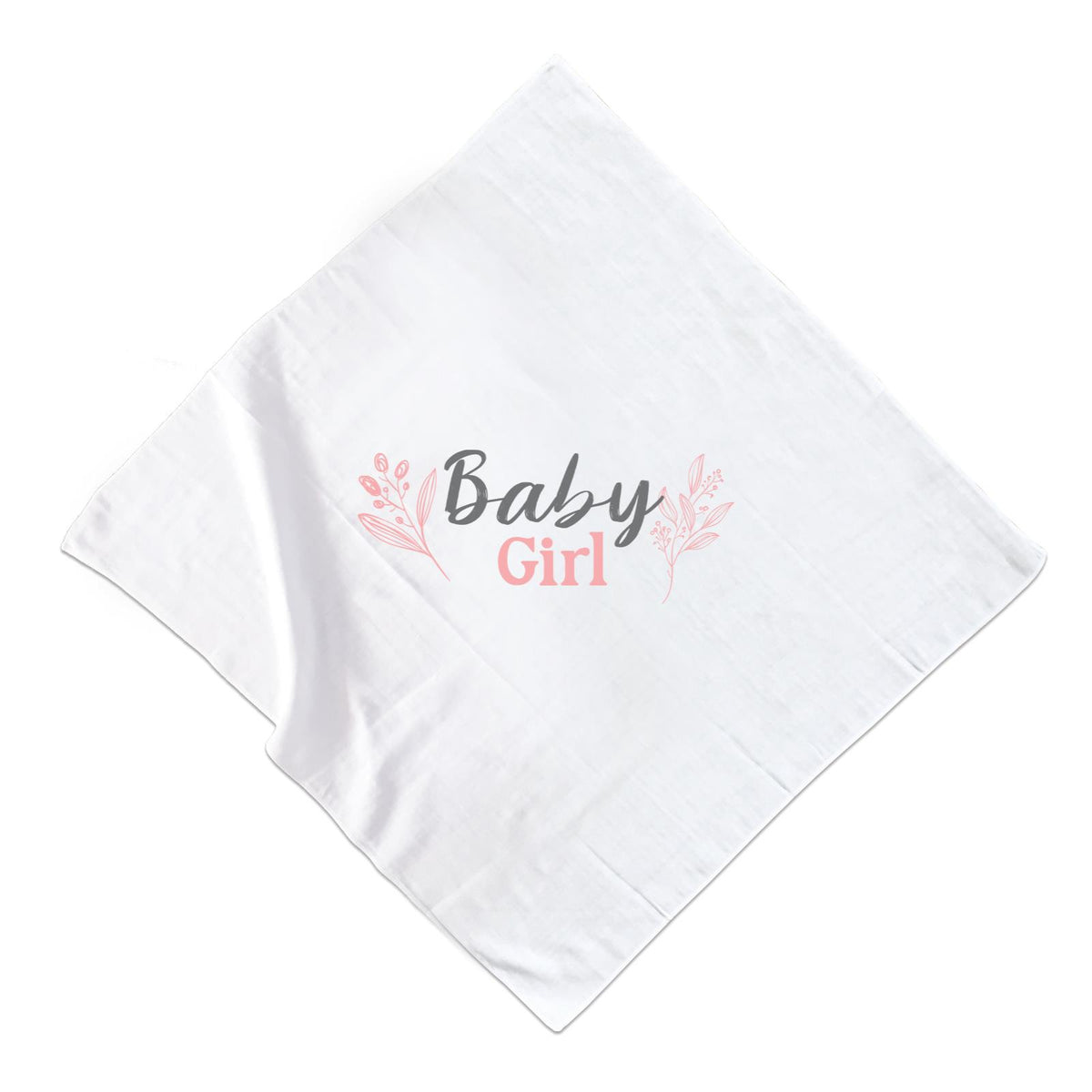 Non-Personalised Baby Girl Muslin