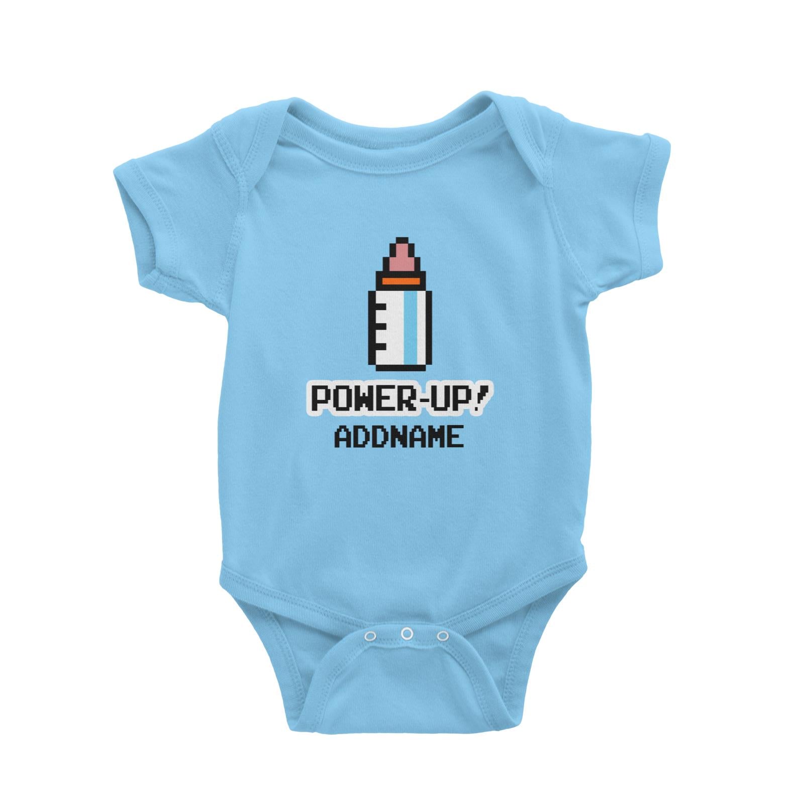 Power Up Milk Baby Romper