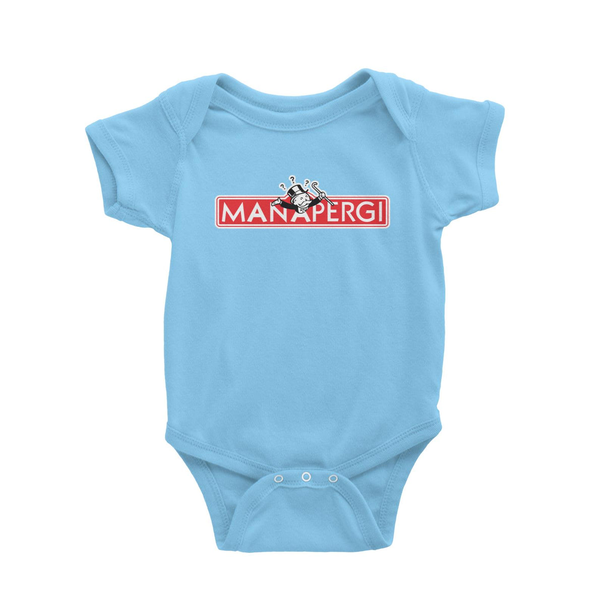 Slang Statement Manapergi Baby Romper