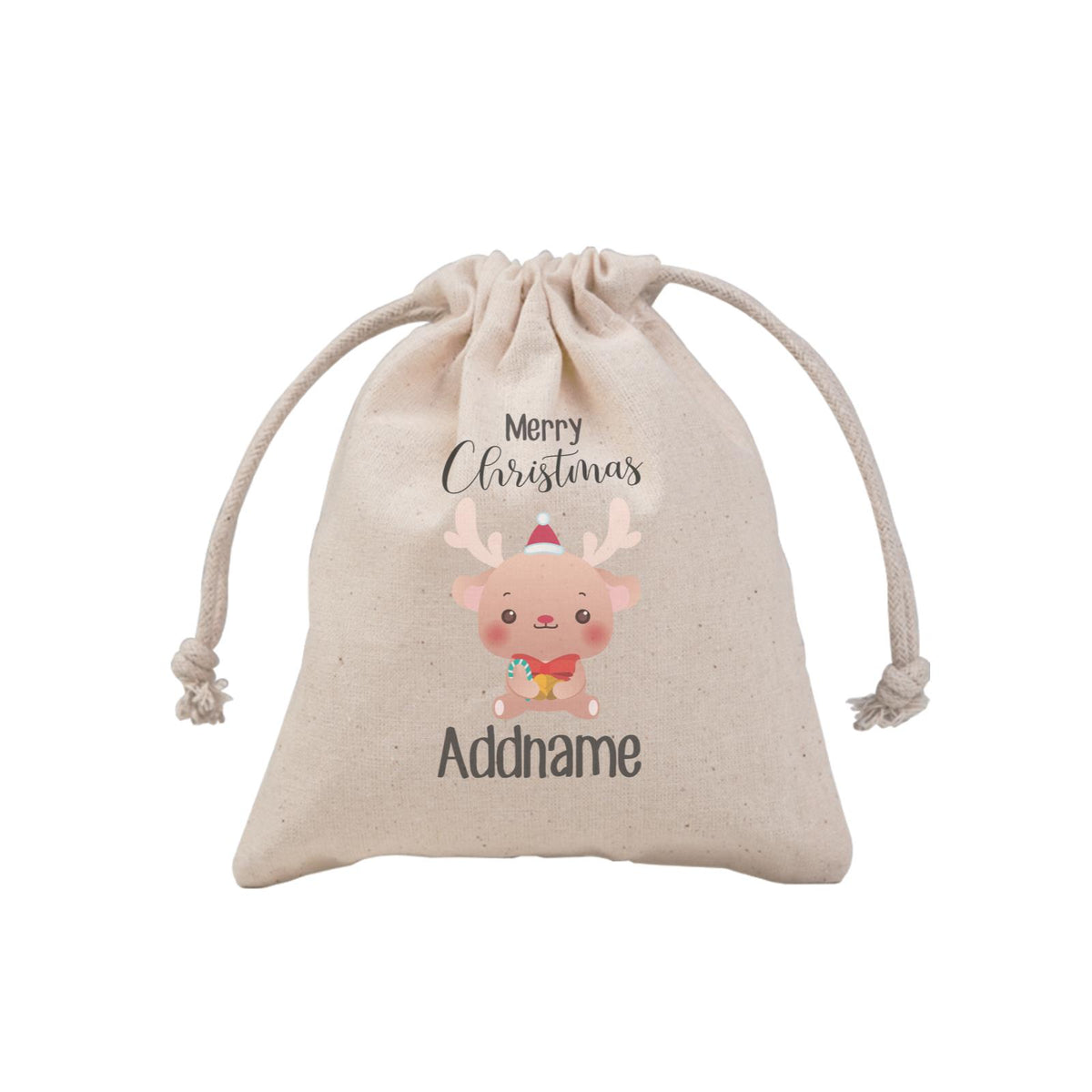 Christmas Cute Animal Series Deer Merry Christmas MP Mini Pouch