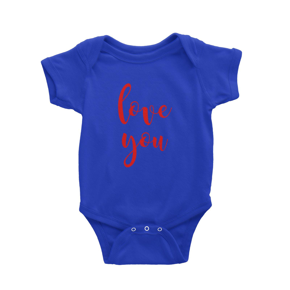 Love You Baby Romper Matching Family