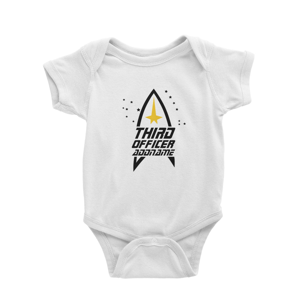 Star Trek Third Officer Baby Romper