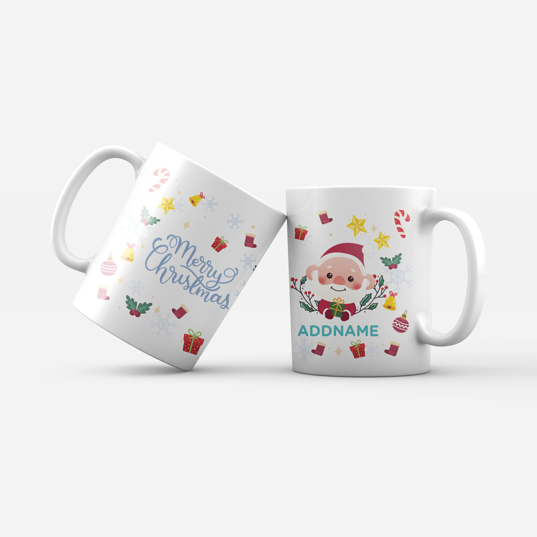 Christmas Cute Animal Series Mugs - Santa