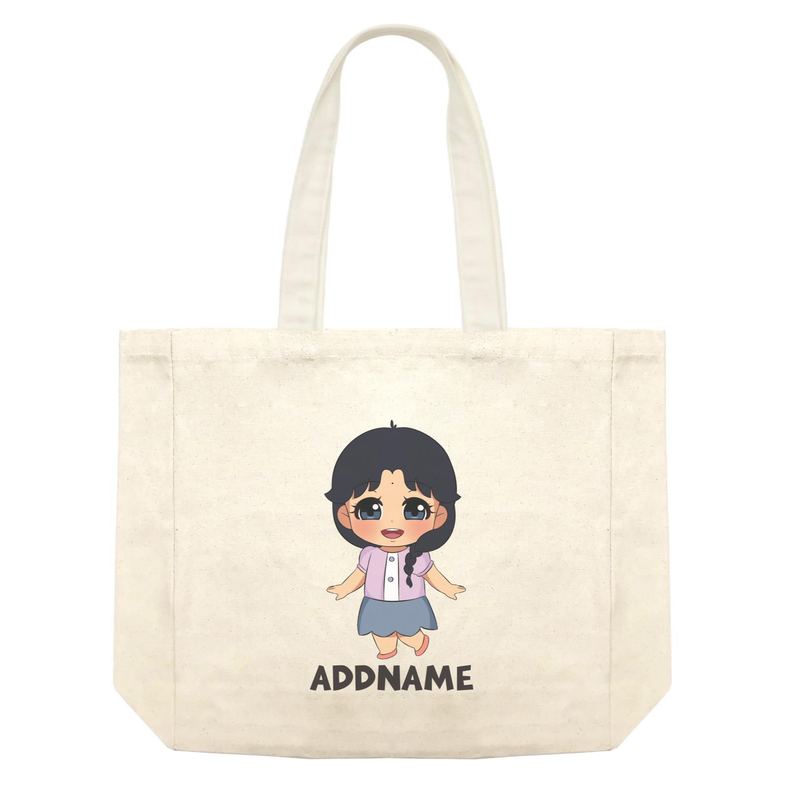 Children's Day Gift Series Little Indian Girl Addname Shopping Bag