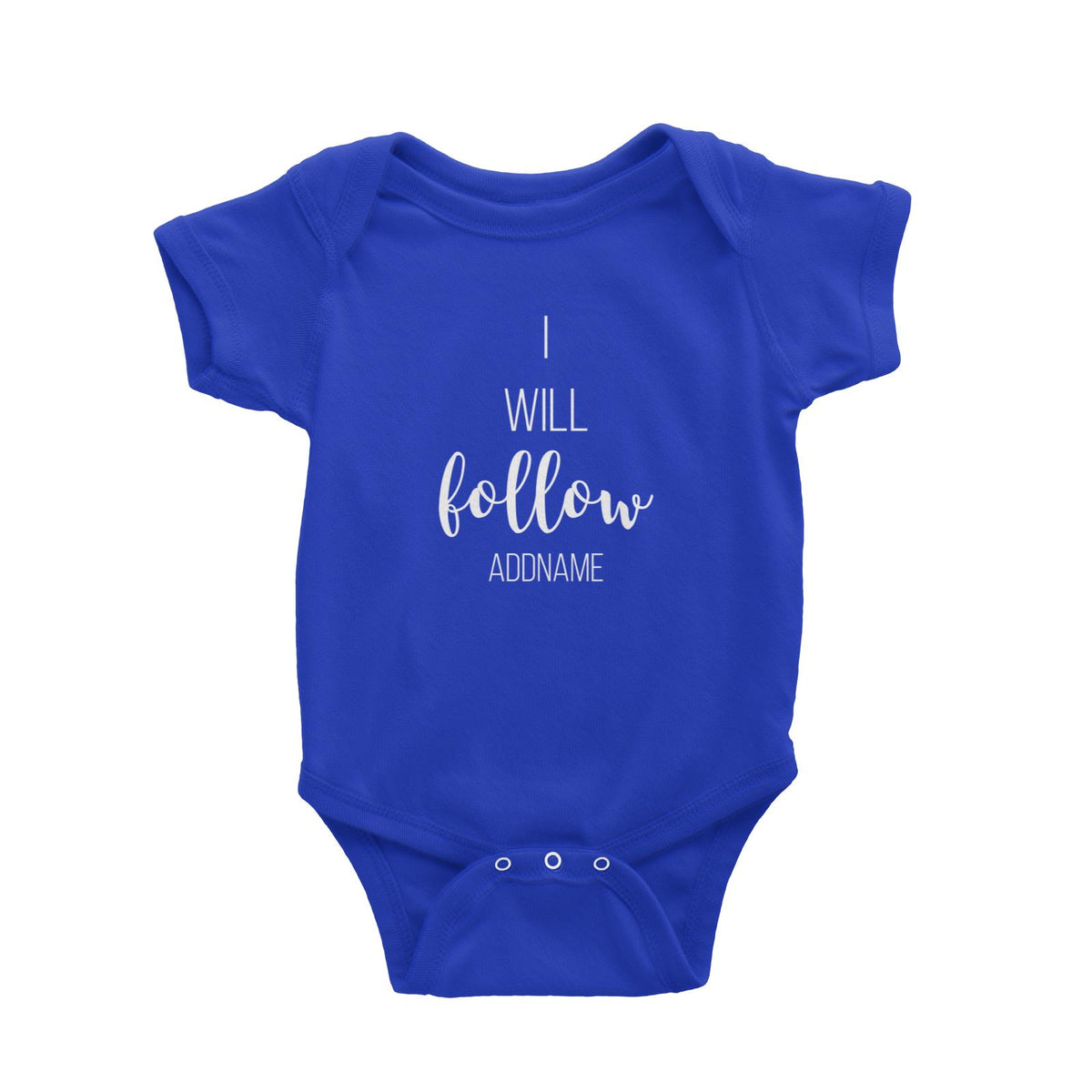 I Will Follow Baby Romper