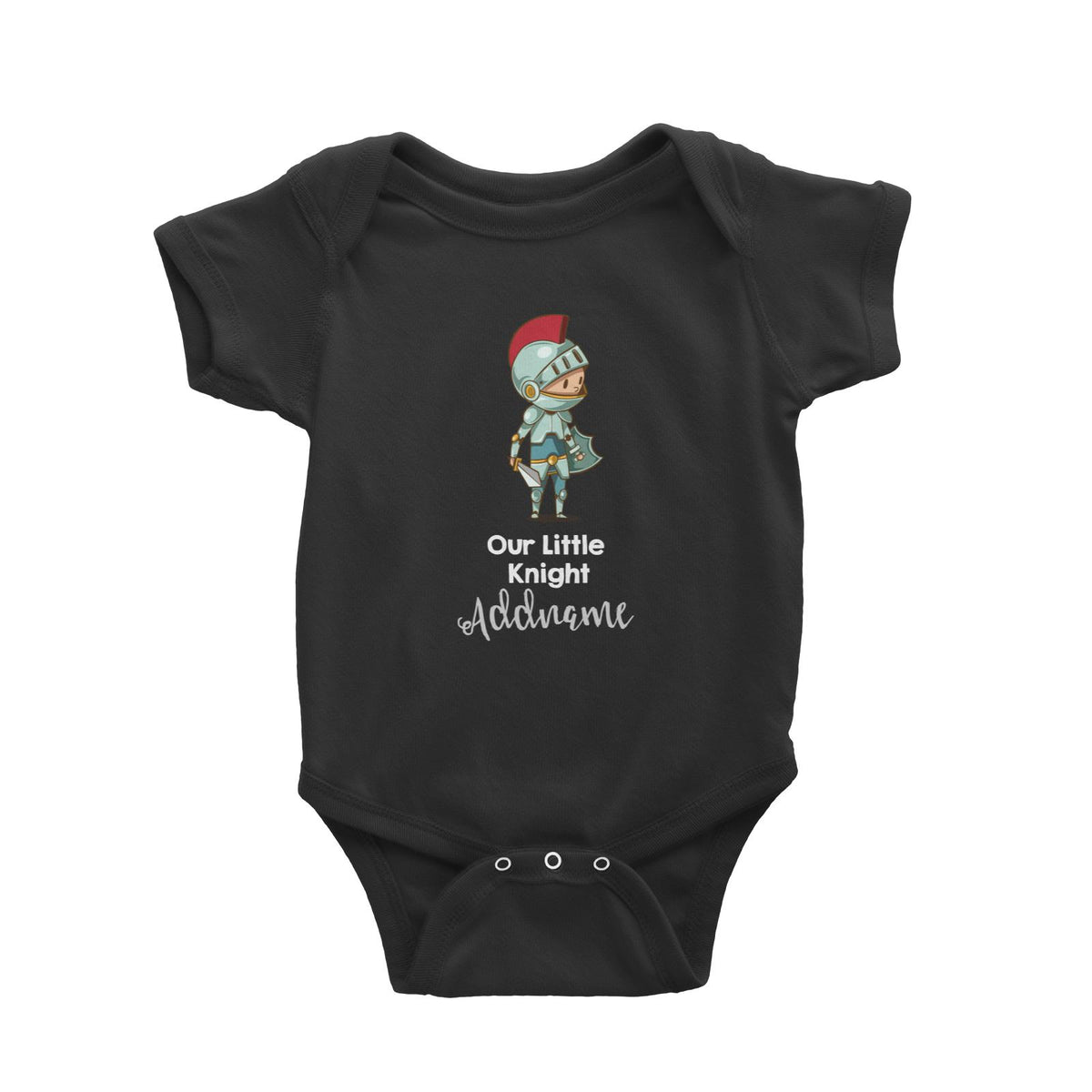 Our Little Knight in Armour 2 Addname Baby Romper