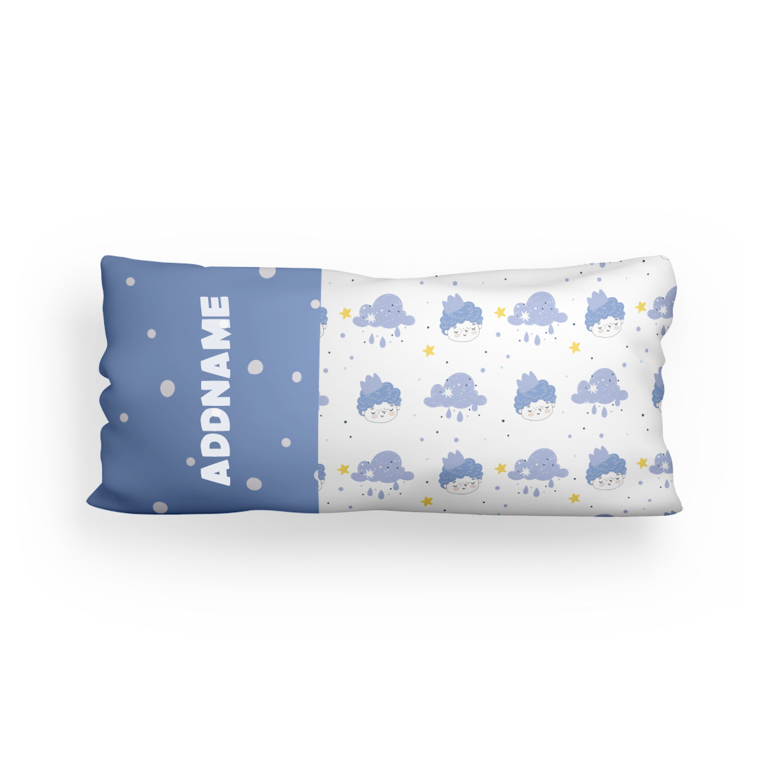 Dreamy Boy Blue Baby Husk Pillow