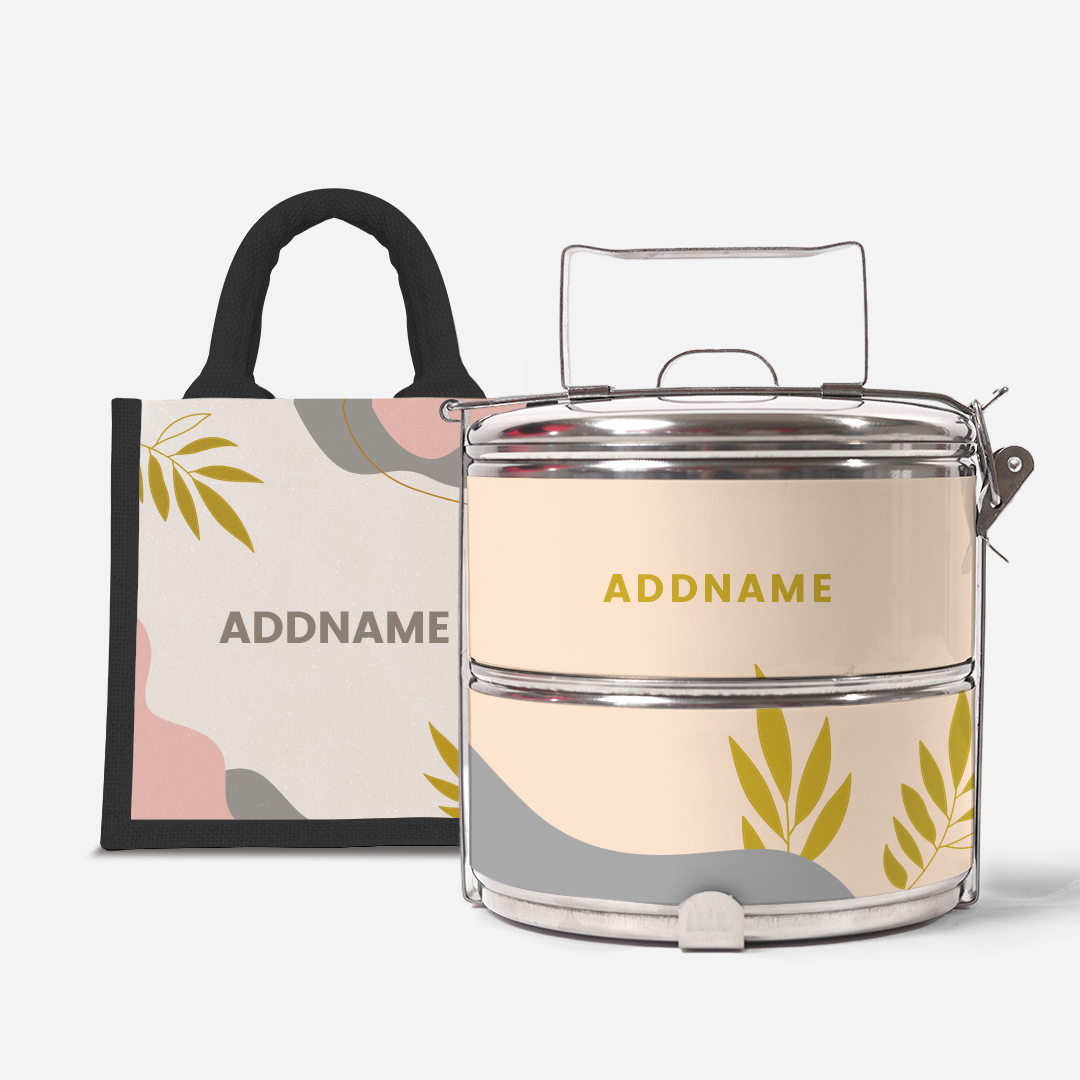 Charlotte Series - Strawberry Two-Tier Tiffin Carrier